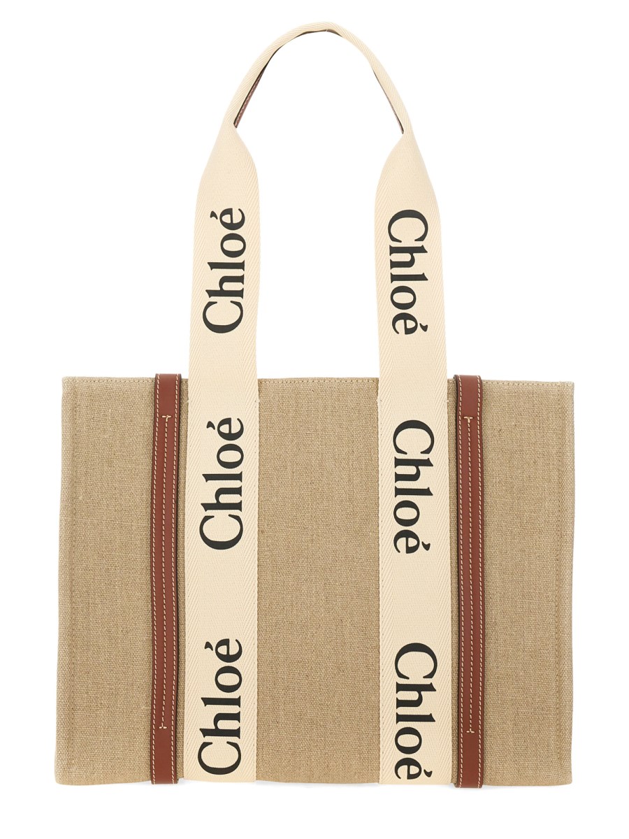 BORSA TOTE WOODY
