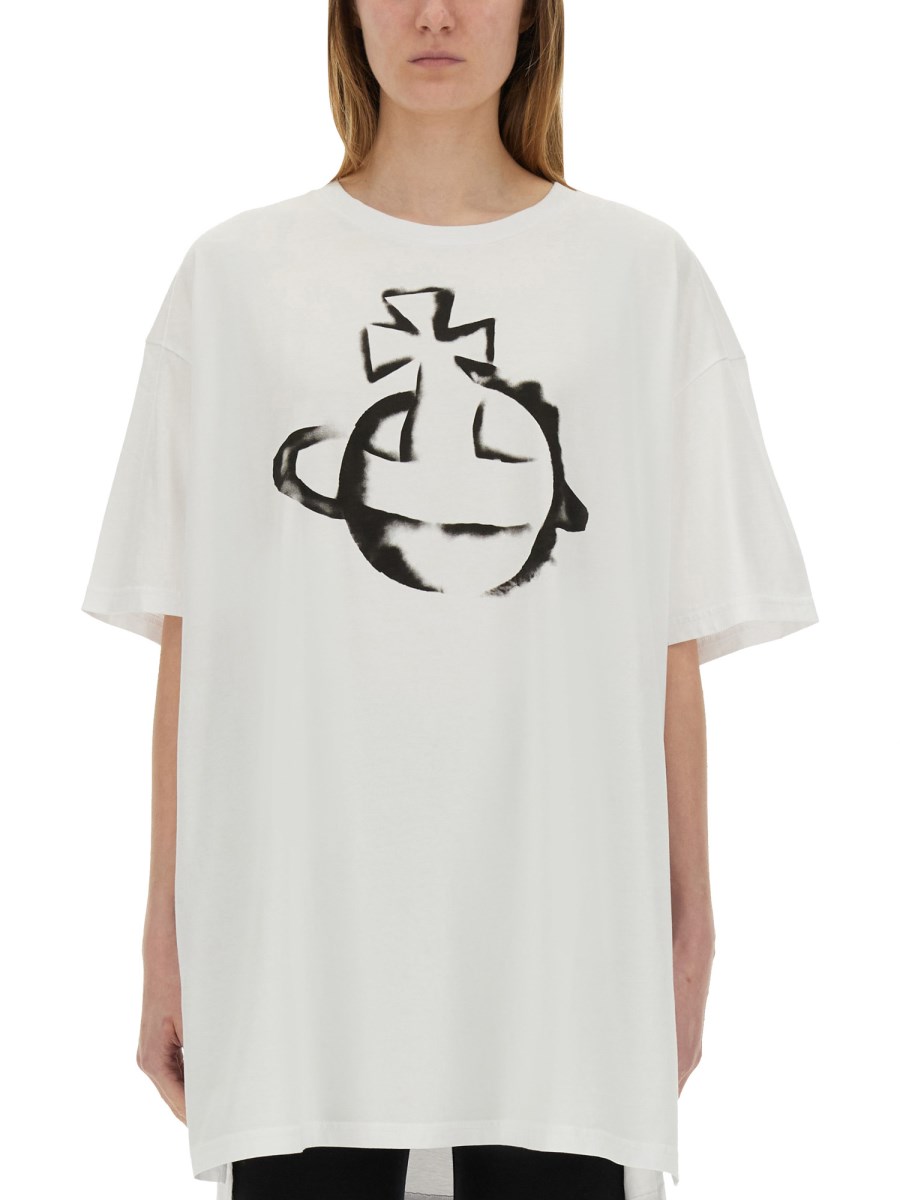 T-SHIRT OVERSIZE STENCIL ORB