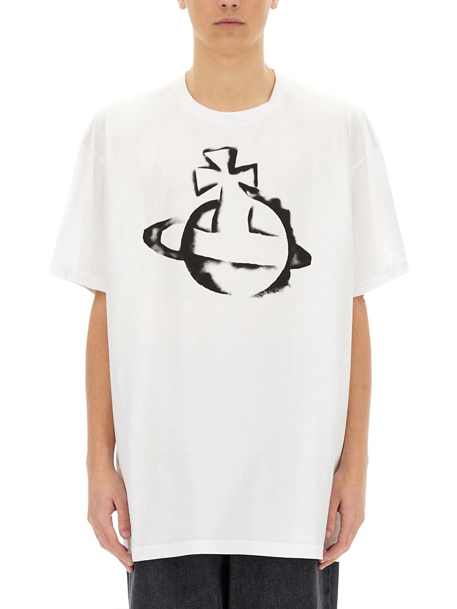 T-SHIRT OVERSIZE STENCIL ORB