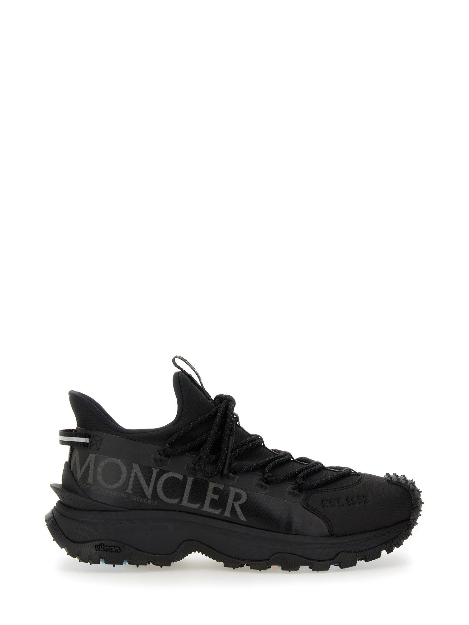 Shop Moncler "trailgrip Lite 2" Sneaker In Black