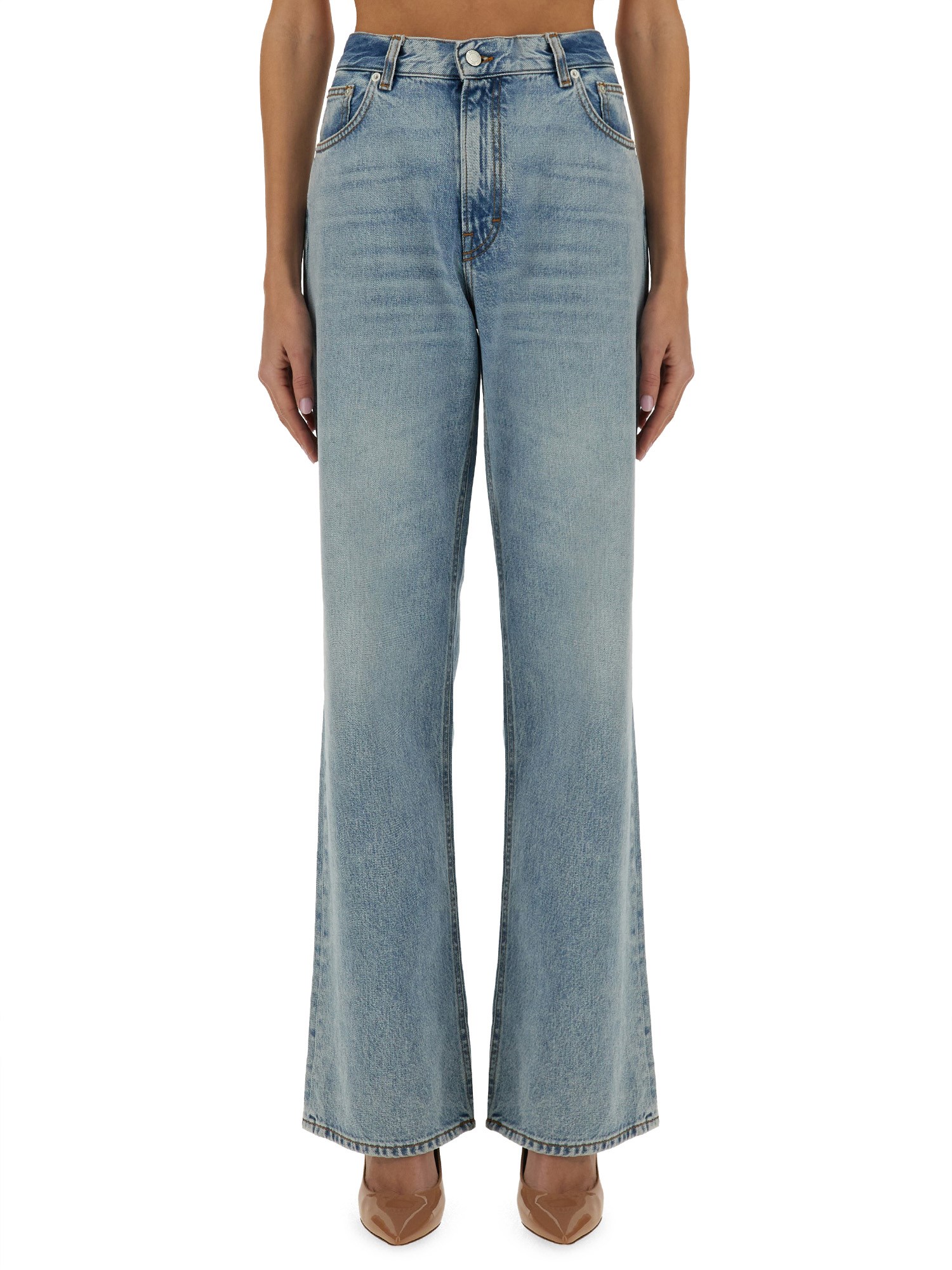Shop Haikure Jeans "korea" In Denim