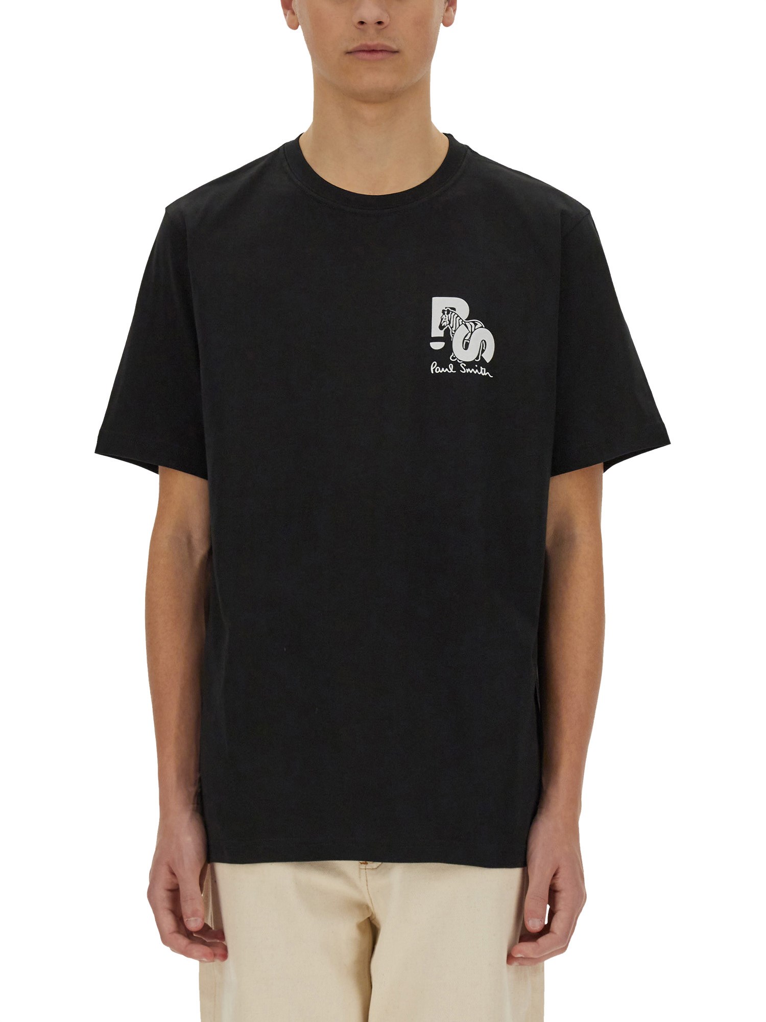 Ps By Paul Smith Ps Paul Smith Regular Fit T-shirt In Black