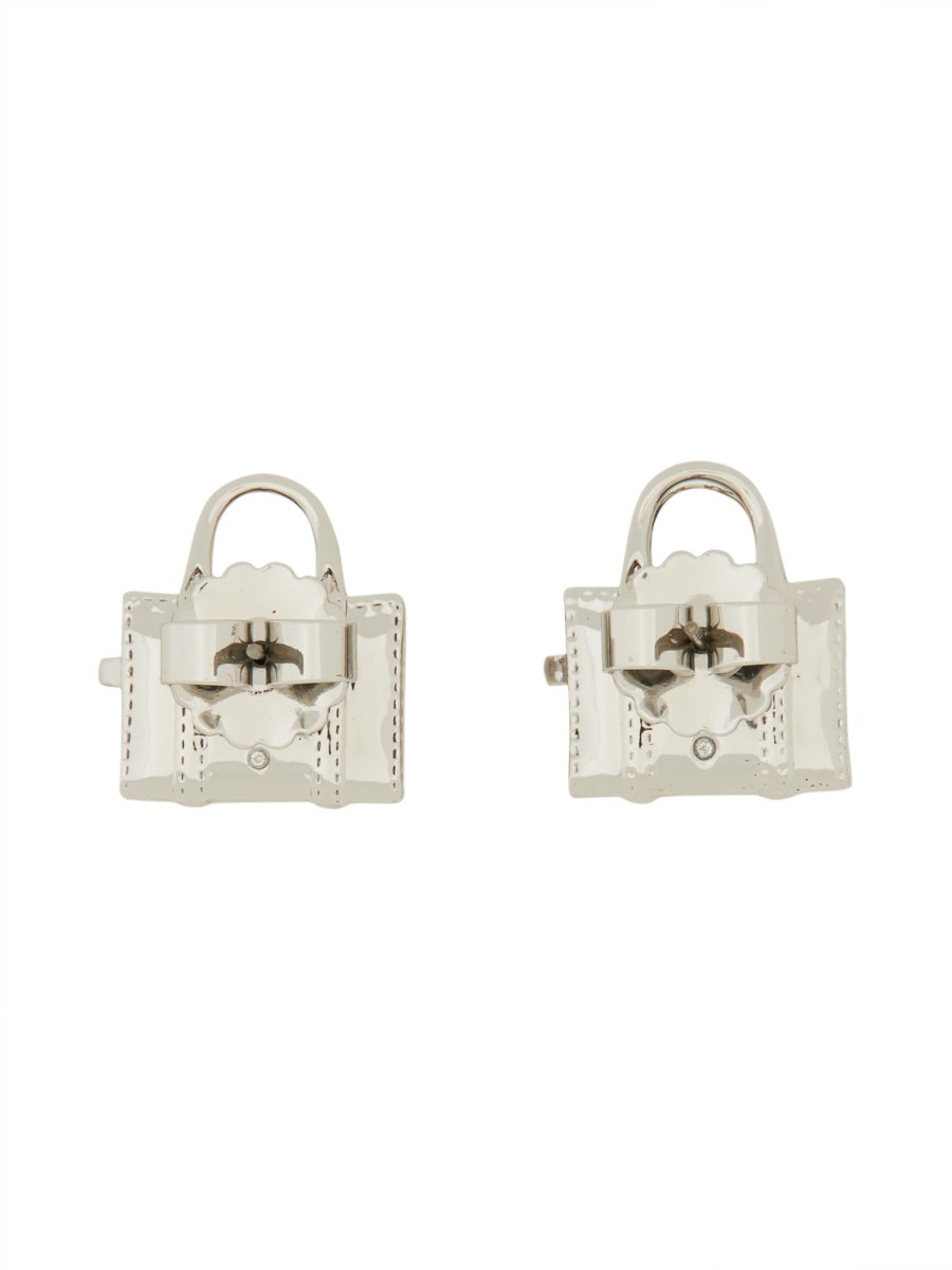 ORECCHINI A PERNO THE TOTE BAG STUD