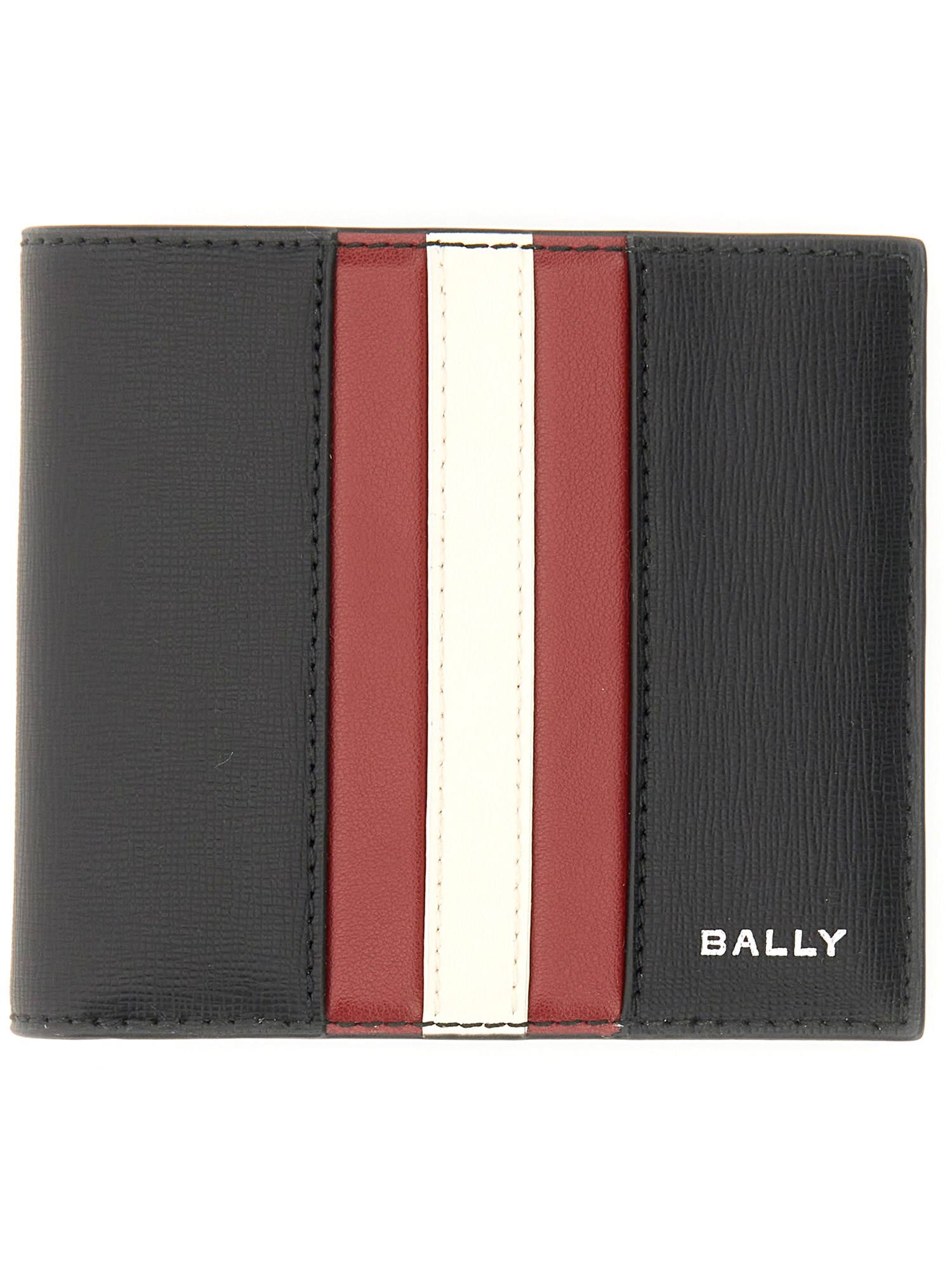 Shop Bally Bifold Wallet In Black