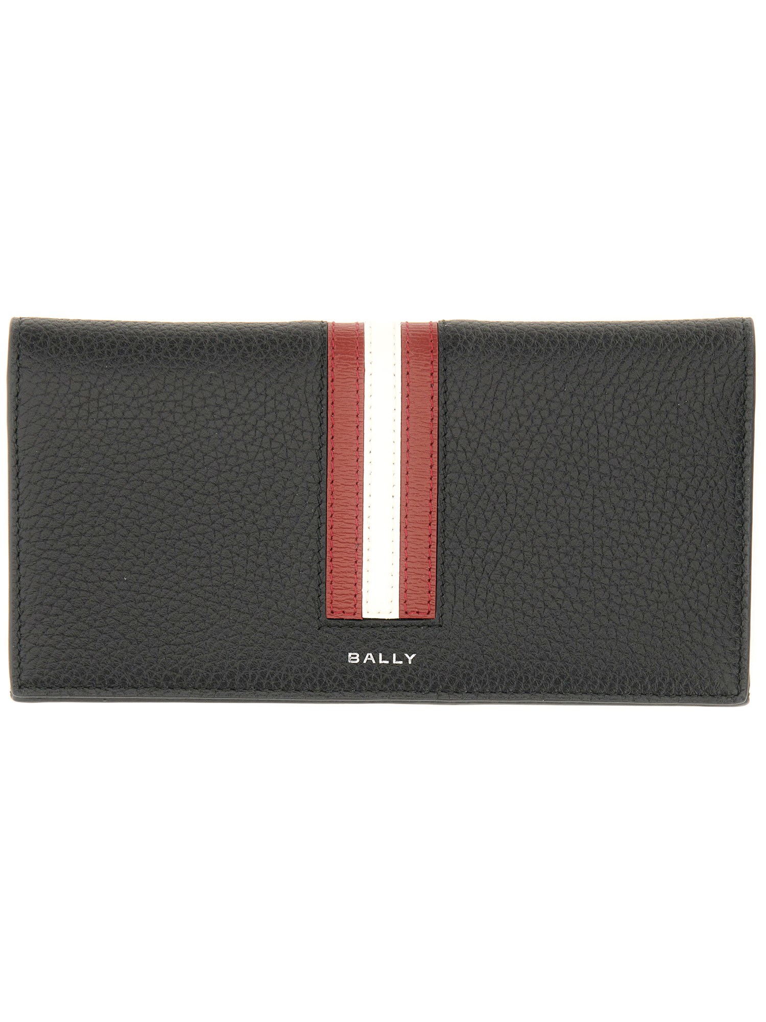 Shop Bally Leather Wallet In Black