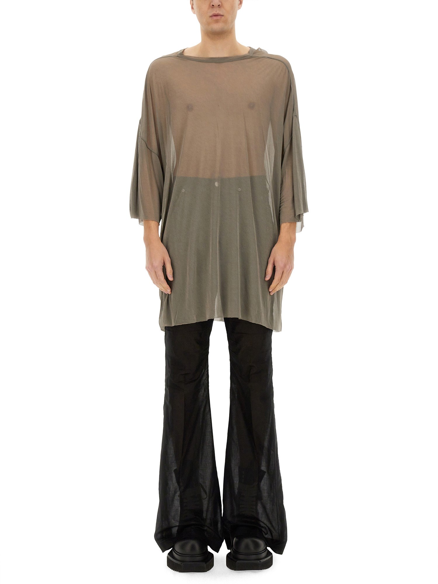 Rick Owens T-shirt Tommy T In Dove