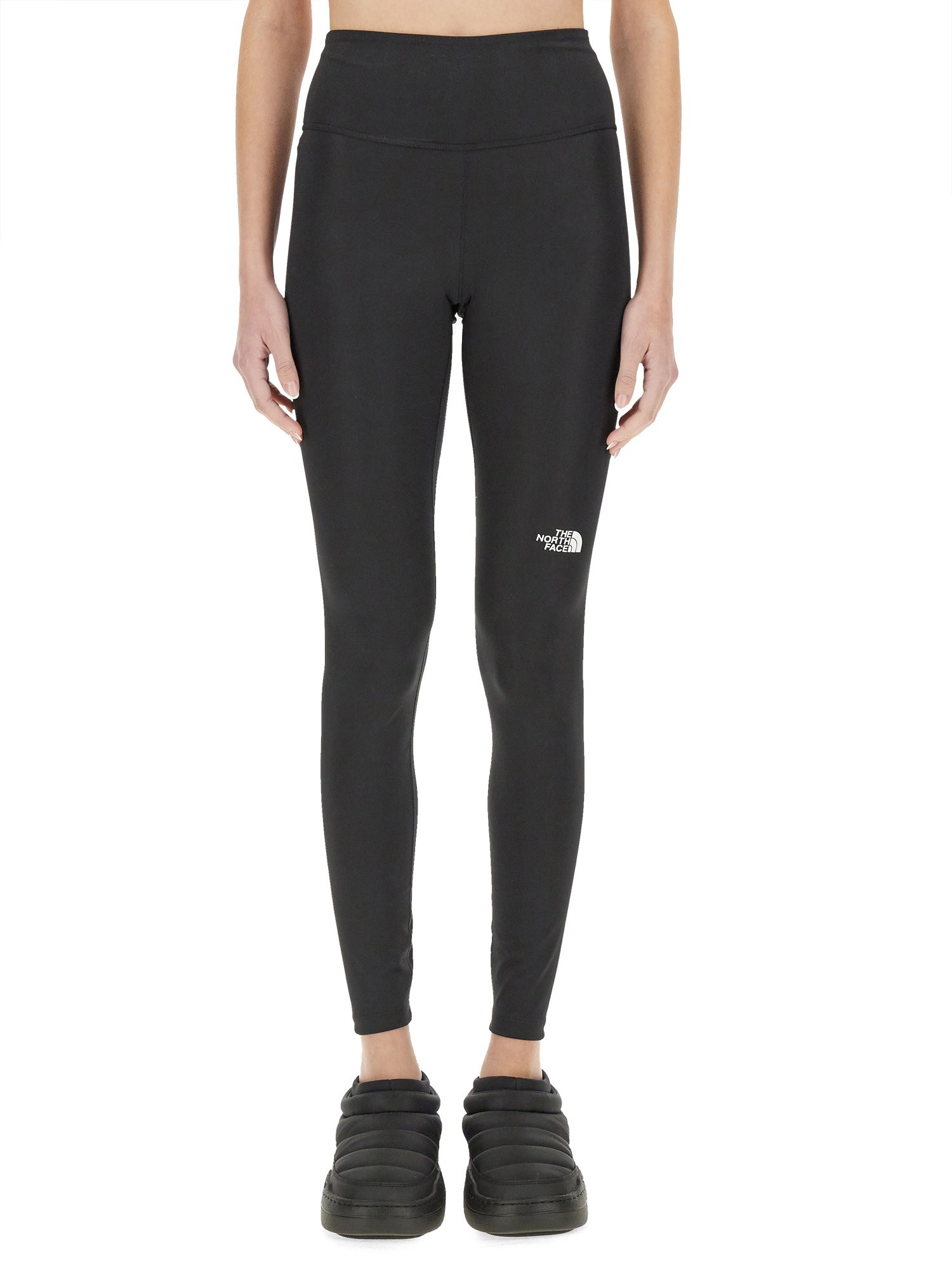 Shop The North Face Leggings With Logo In Black