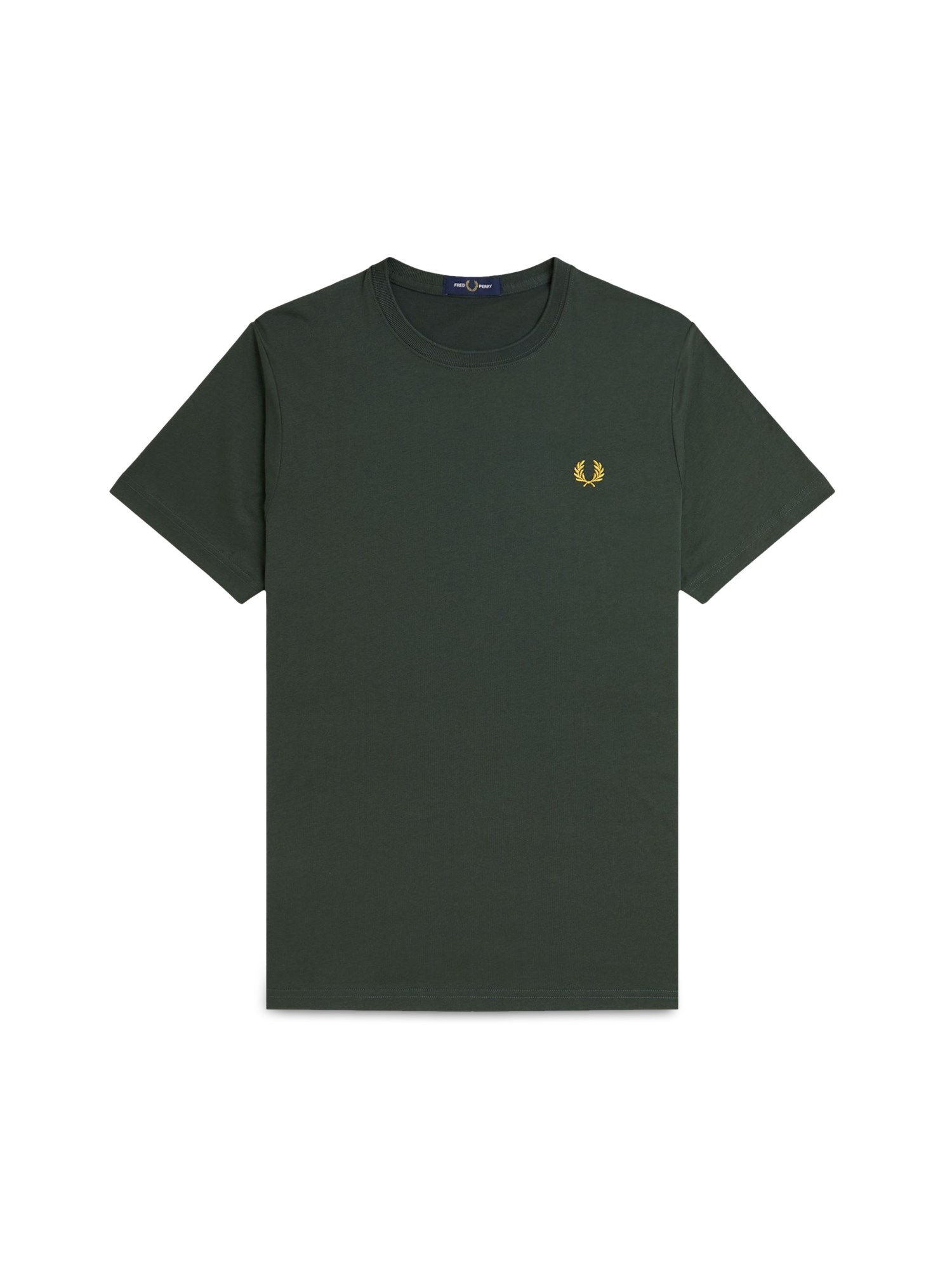 Fred Perry Mens Ringer T-shirt In Green