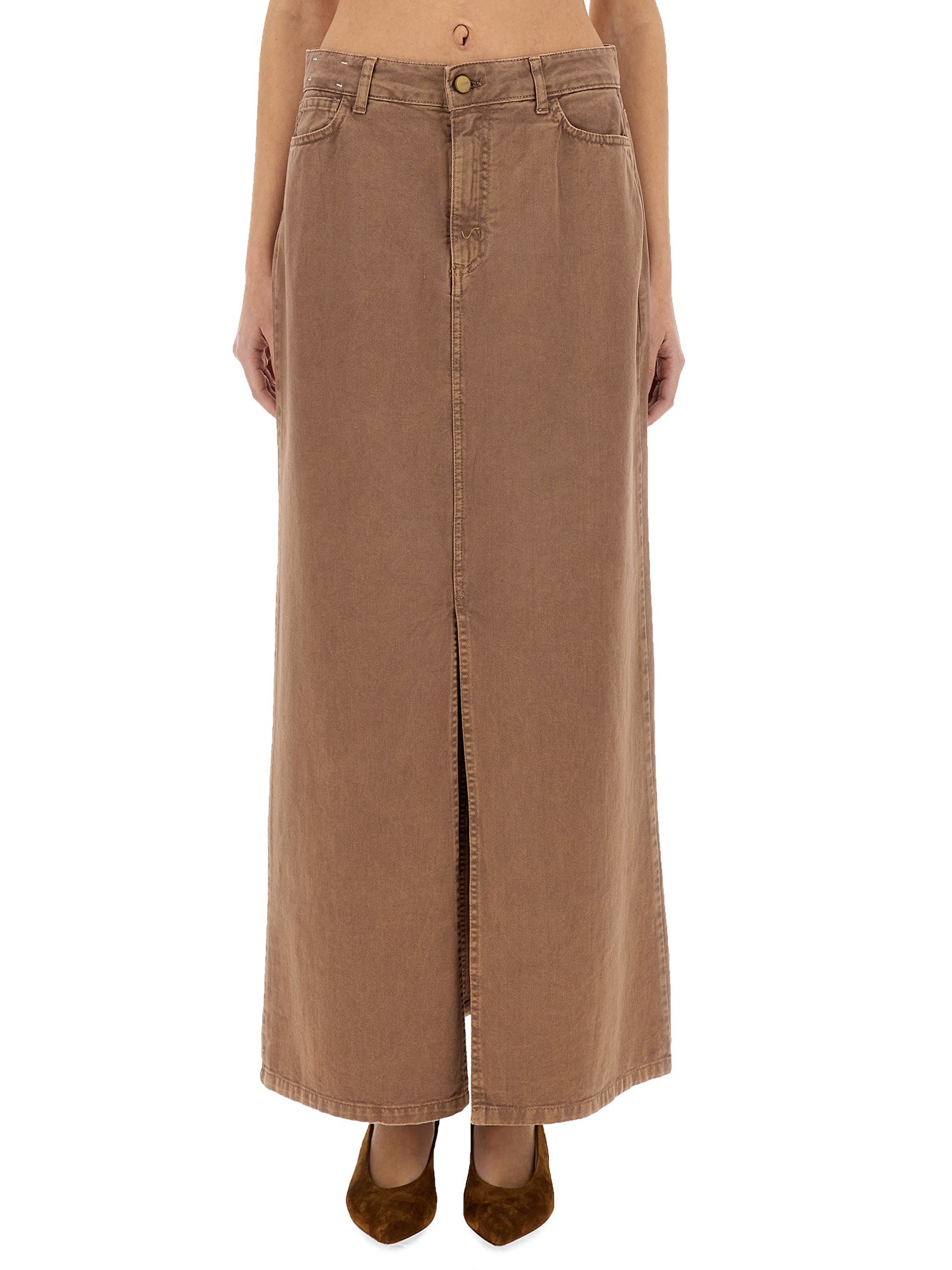 ALYSI DENIM SKIRT 