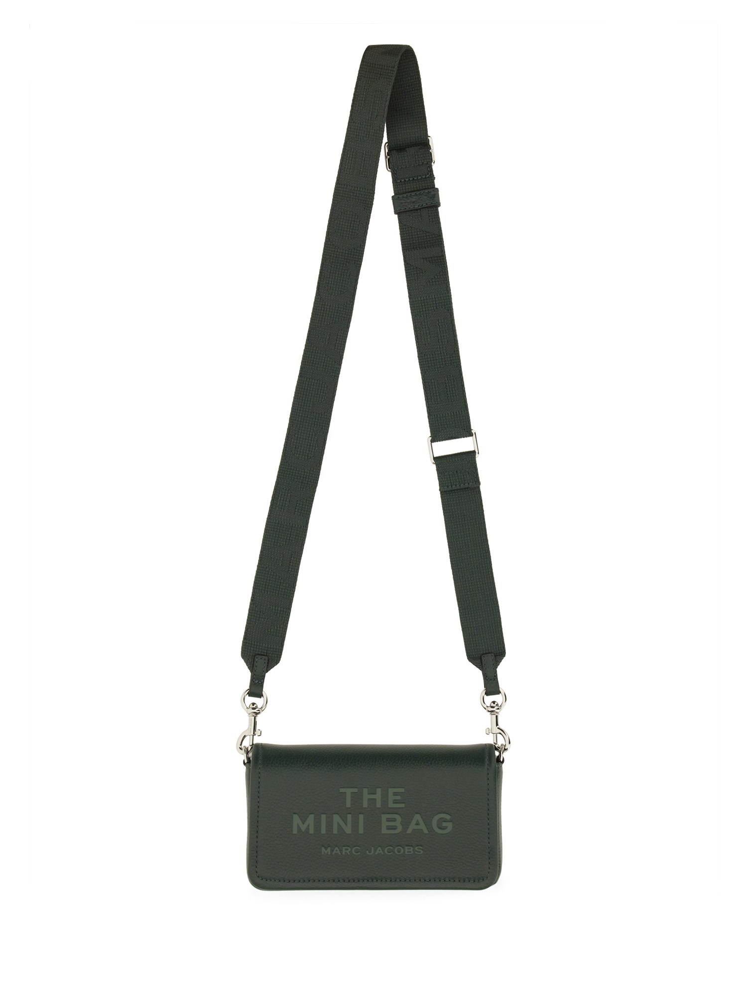 Shop Marc Jacobs Mini Leather Bag In Green