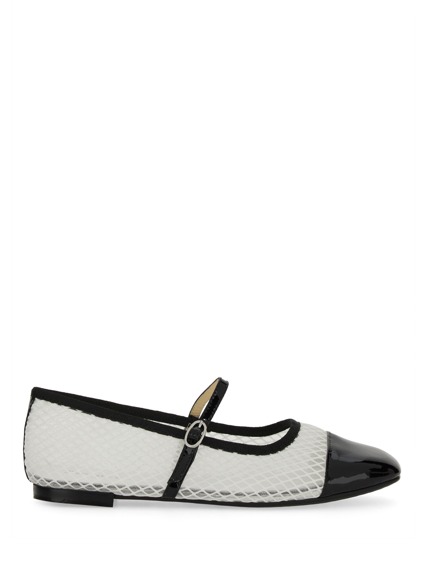 Repetto Patent-toecap Ballet Flats In Black