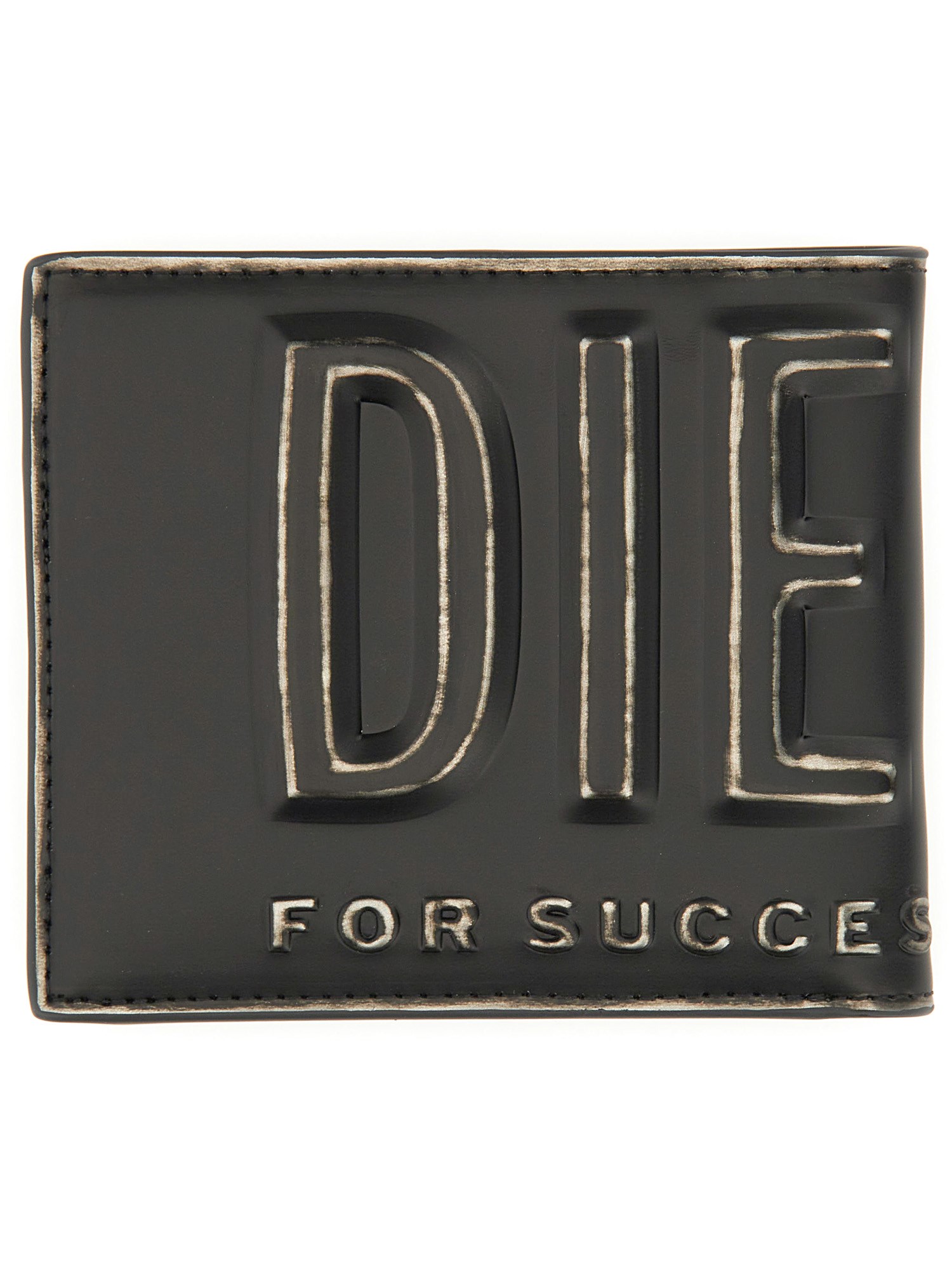 Diesel Bifold Wallet With 3d Logo