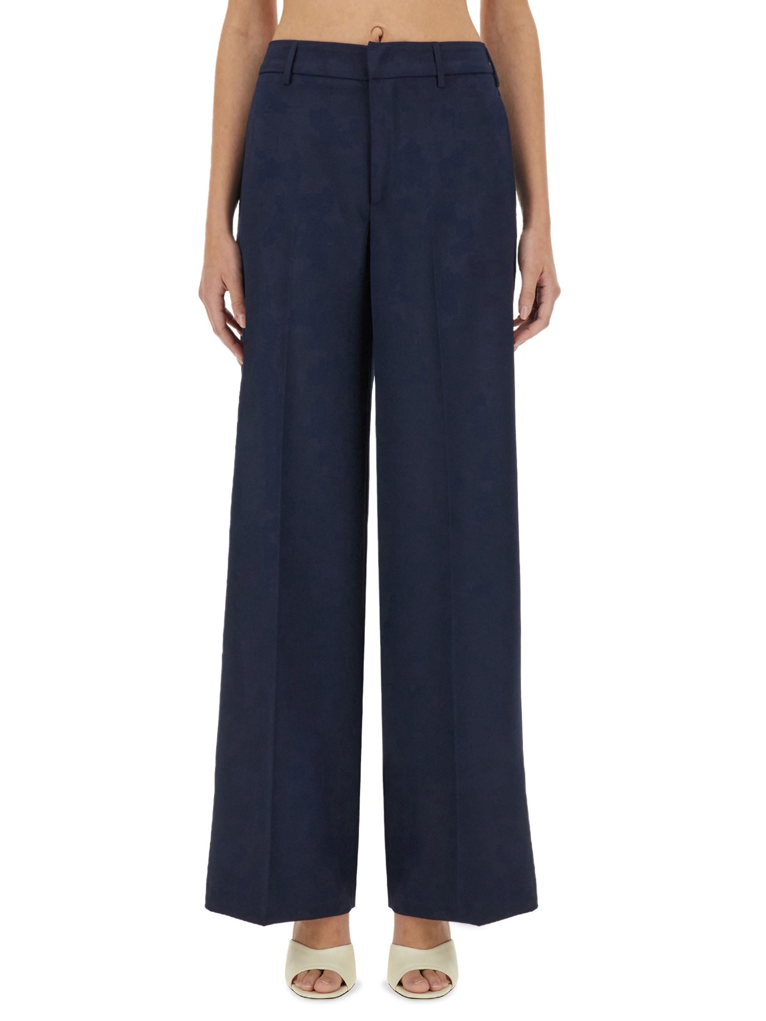 Shop Pt Torino Pants "lorenza" In Blue