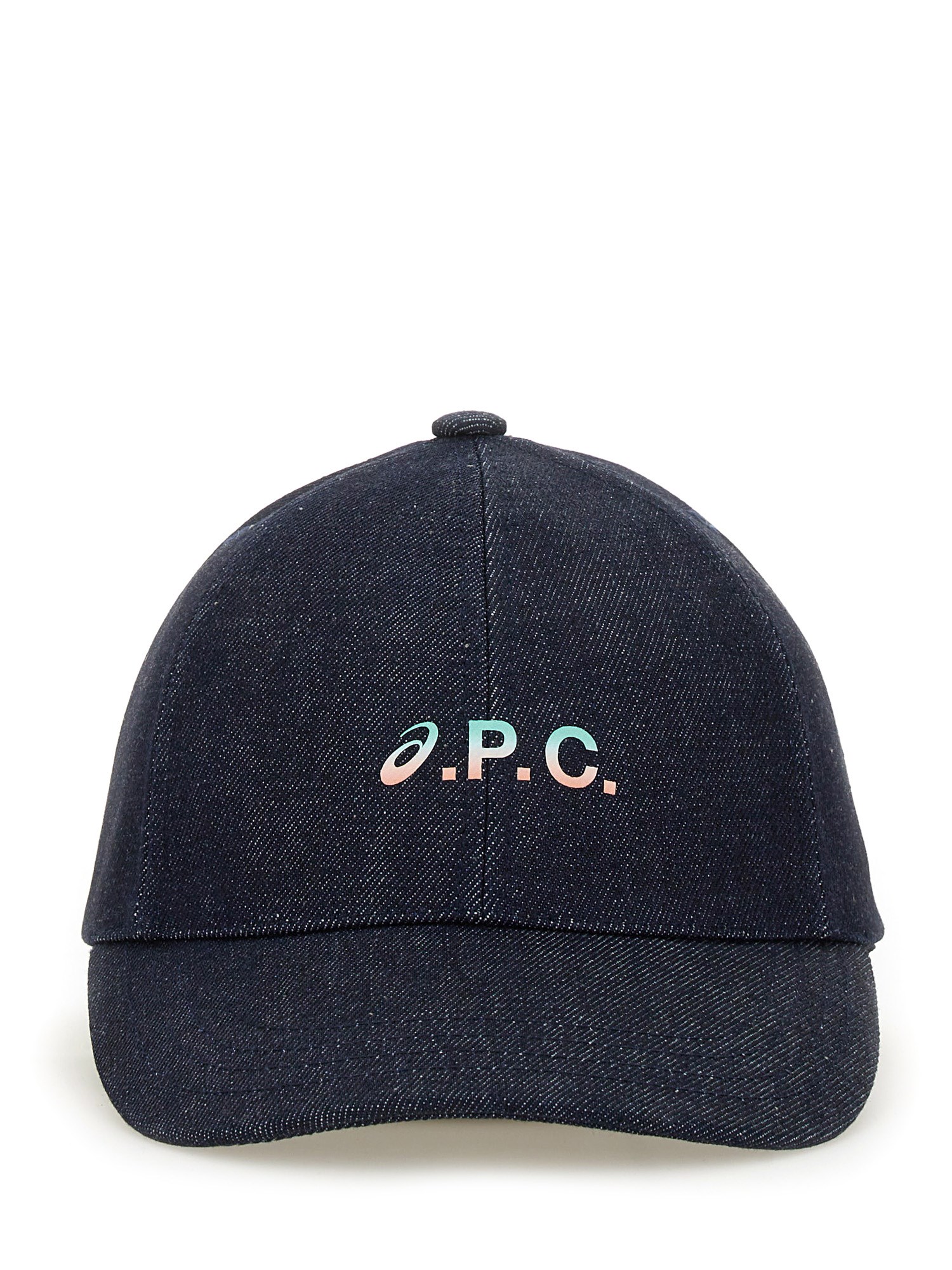 A.p.c. X Asics A. P.c. X Asics Baseball Hat With Logo In Blue