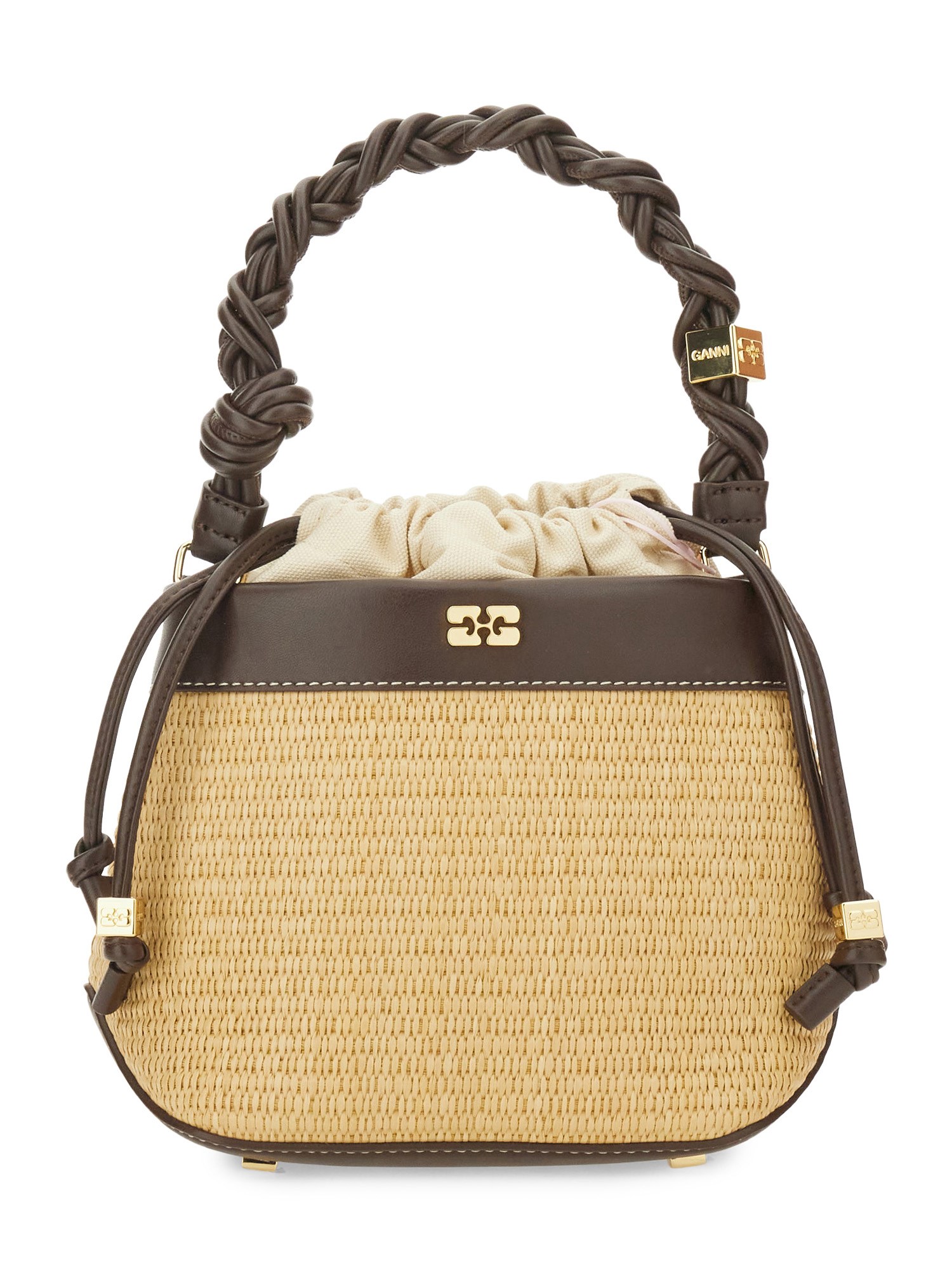 ganni bucket bag "bou"