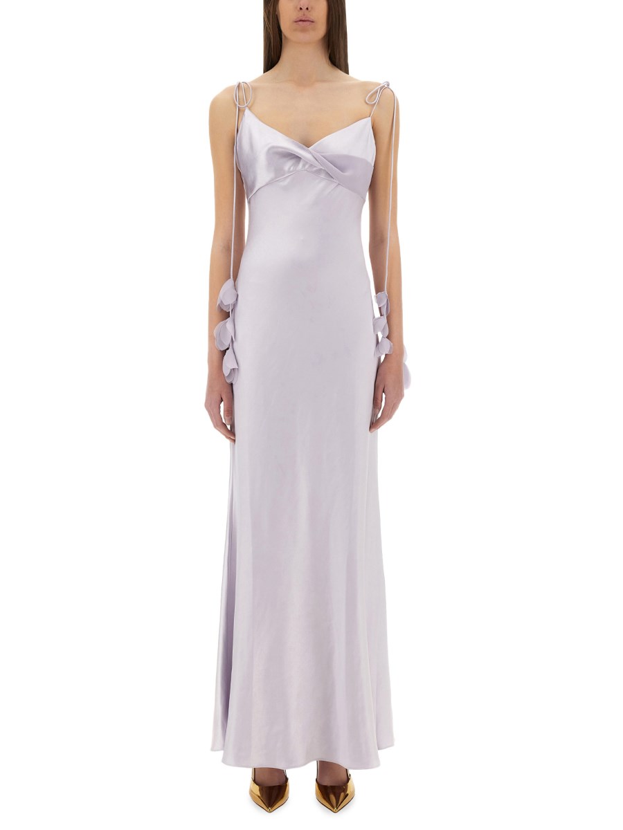 ABITO MAXI IN SATIN