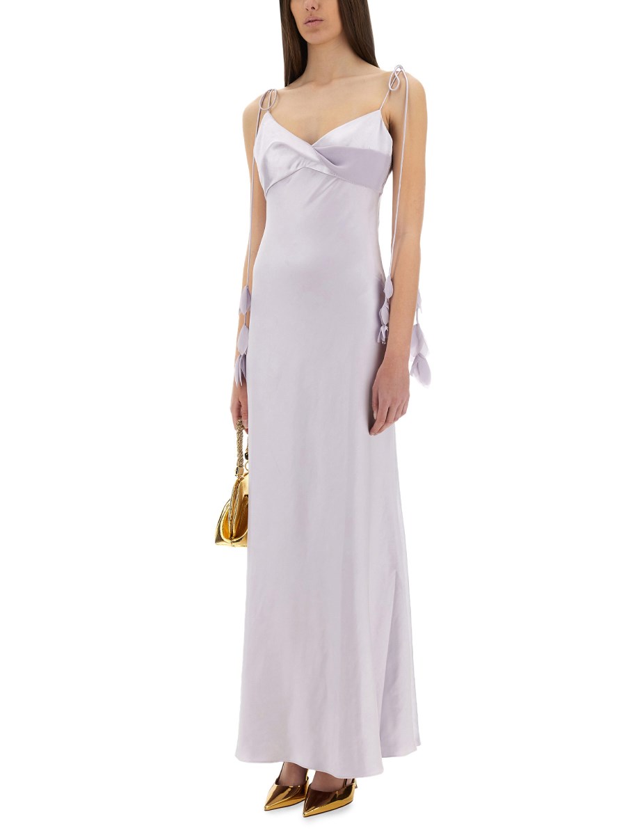 ABITO MAXI IN SATIN