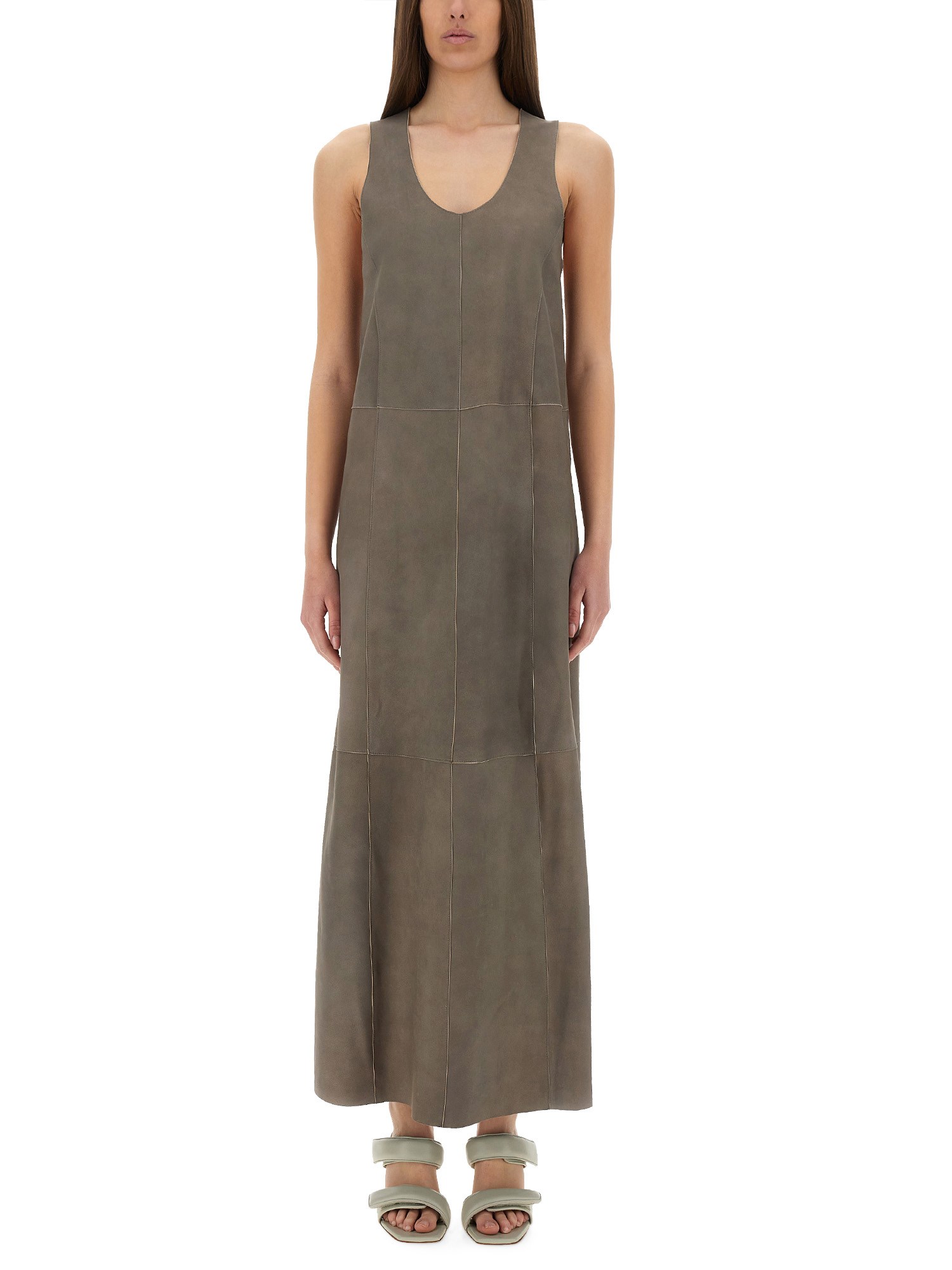 ALYSI SUEDE DRESS 
