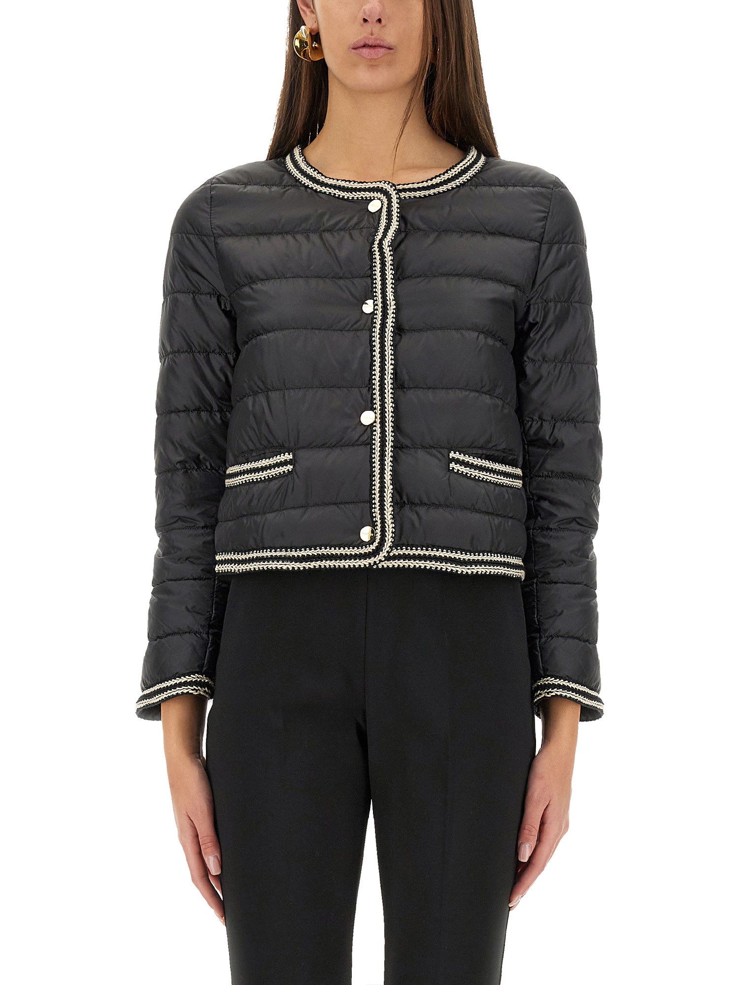 Max Mara "kate The Cube" Jacket In Black