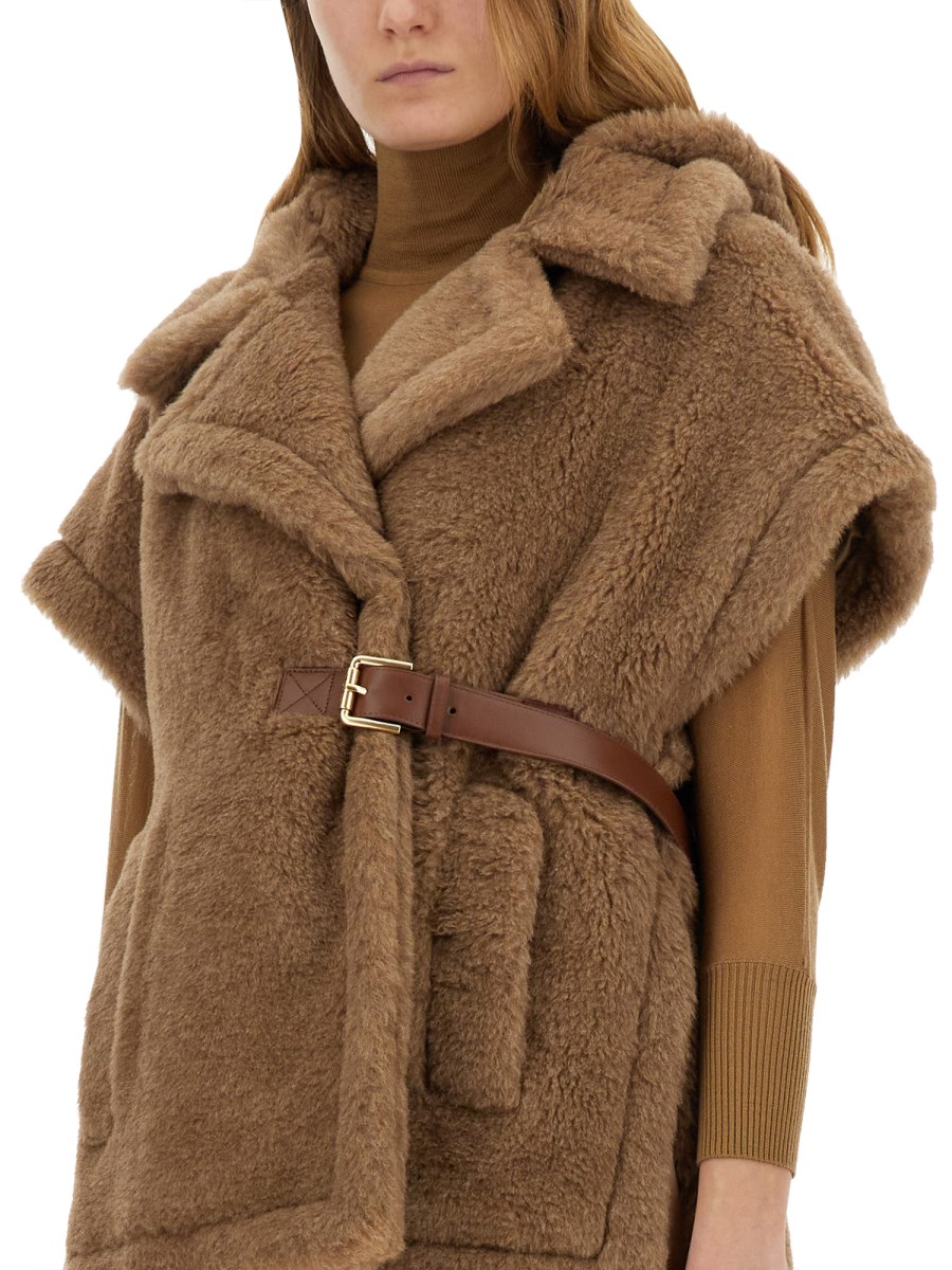 CAPPA GILET IN TEDDY