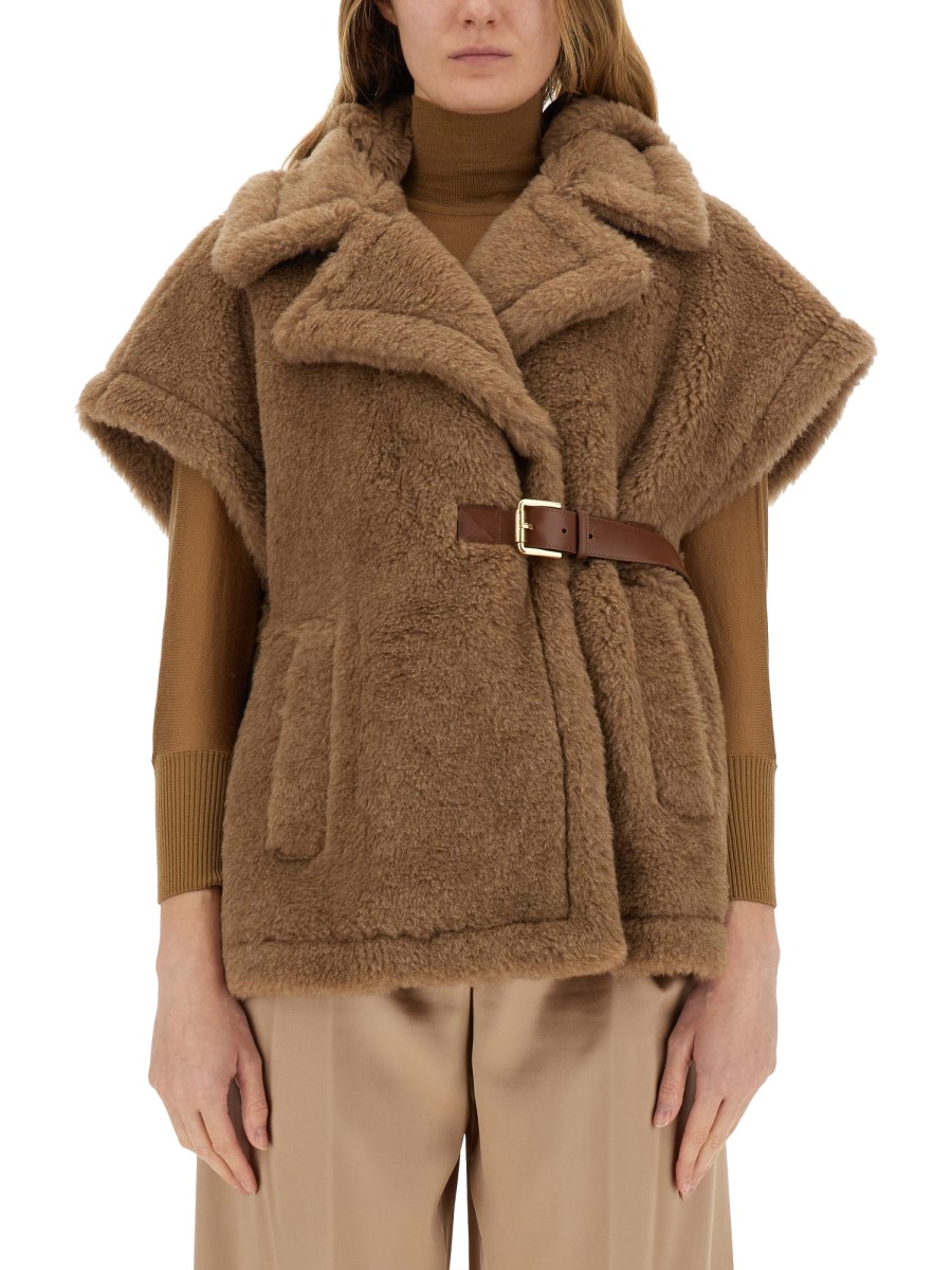 CAPPA GILET IN TEDDY