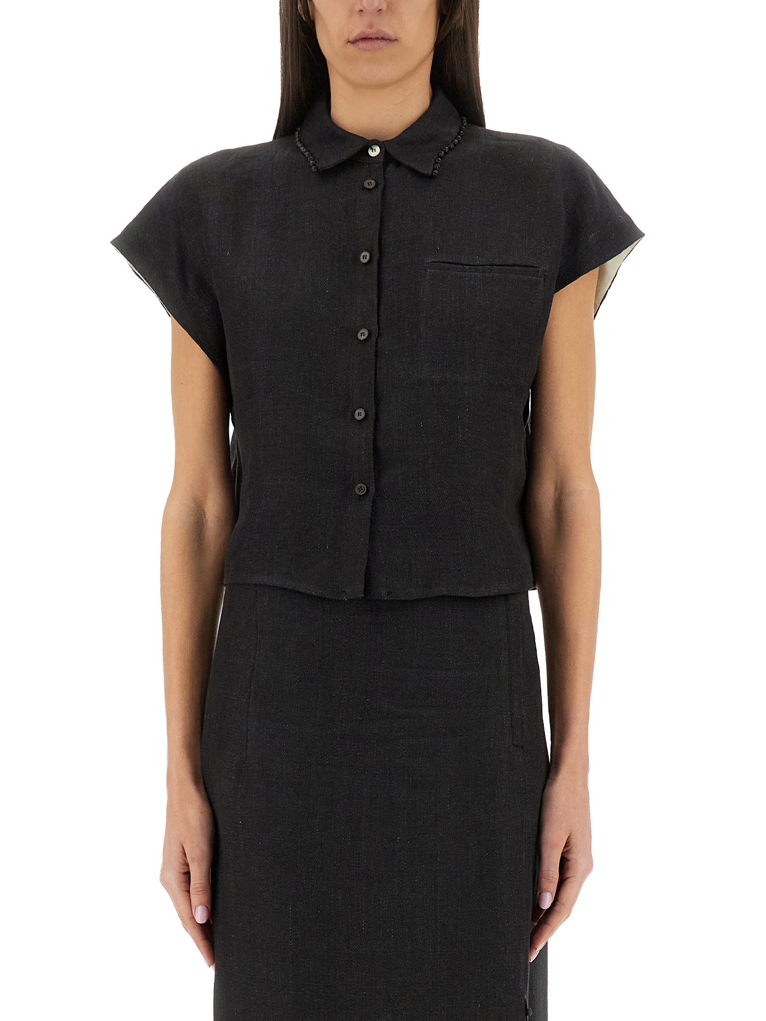 ALYSI LINEN SHIRT 