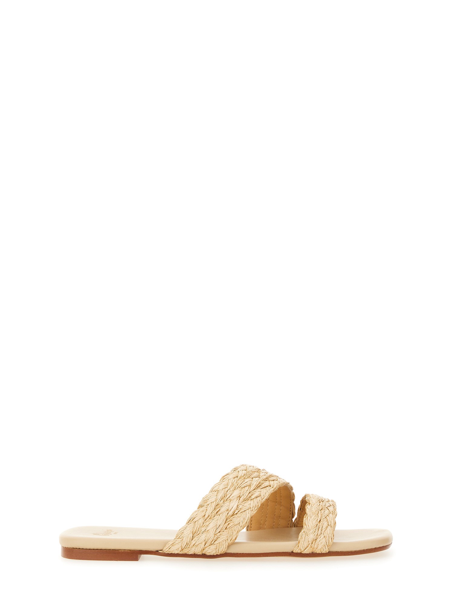 Castaã±er Castañer Sandalo "paz" In Ivory