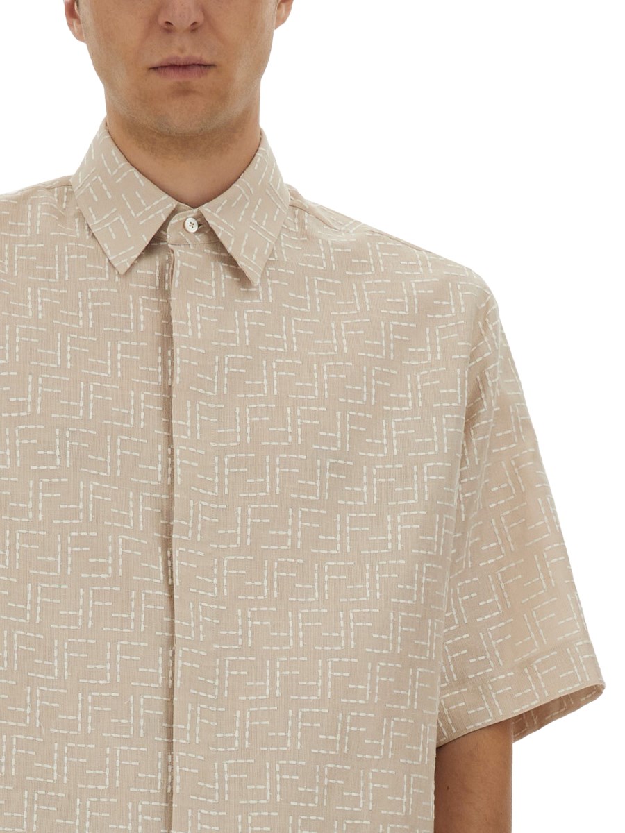 CAMICIA IN JACQUARD FF