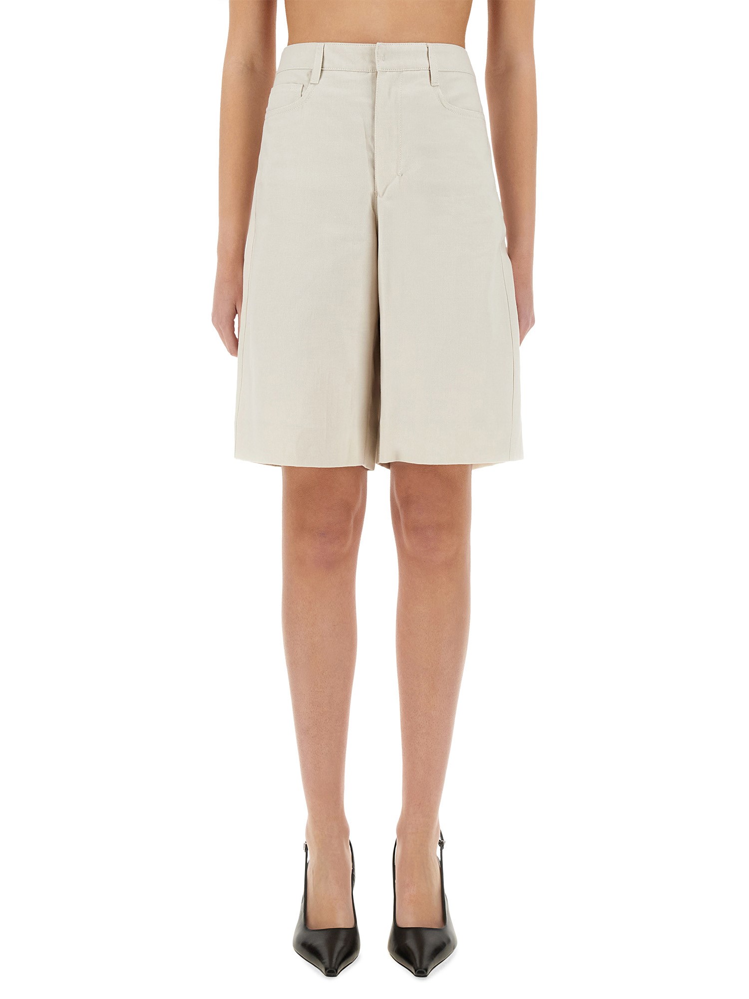 Shop 's Max Mara Shorts "eric" In Beige