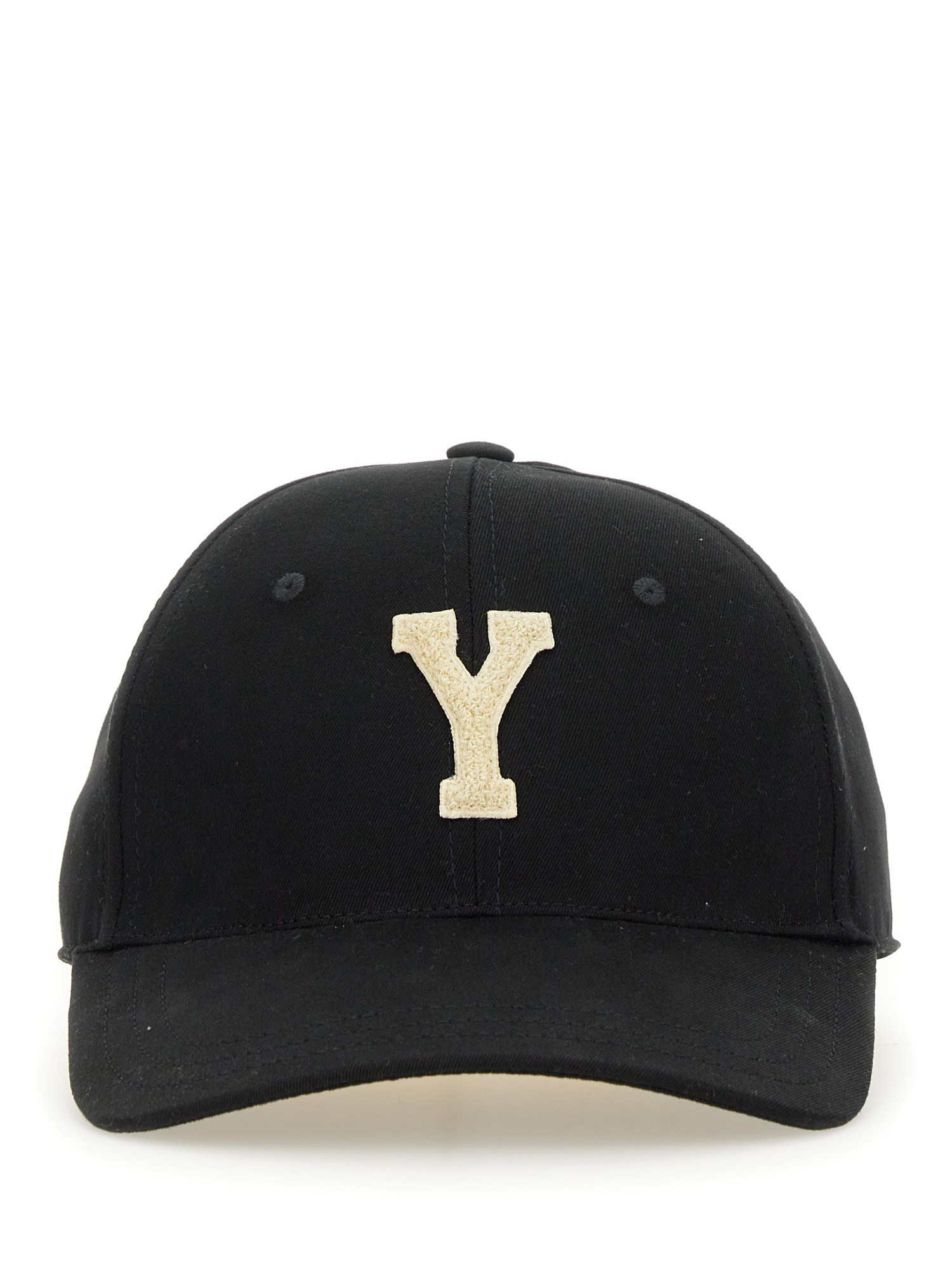 Saint Laurent College Baseball Cap In Black