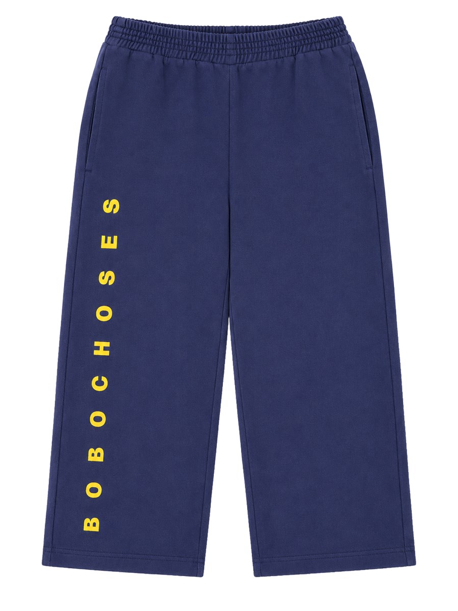 PANTALONE TUTA CON STAMPA LOGO