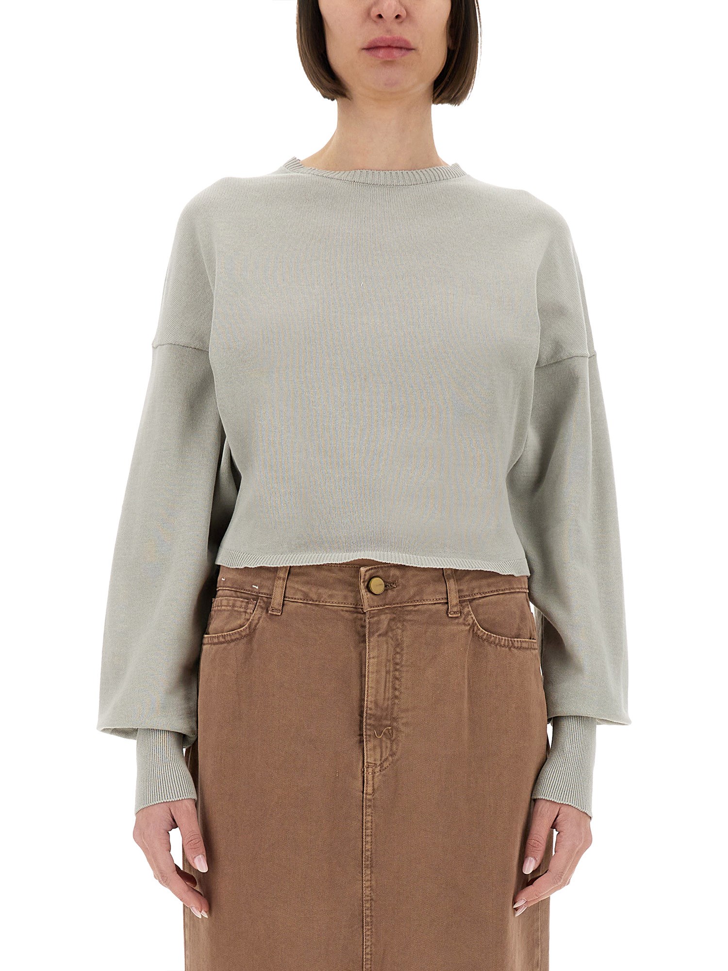 ALYSI CROPPED SHIRT 