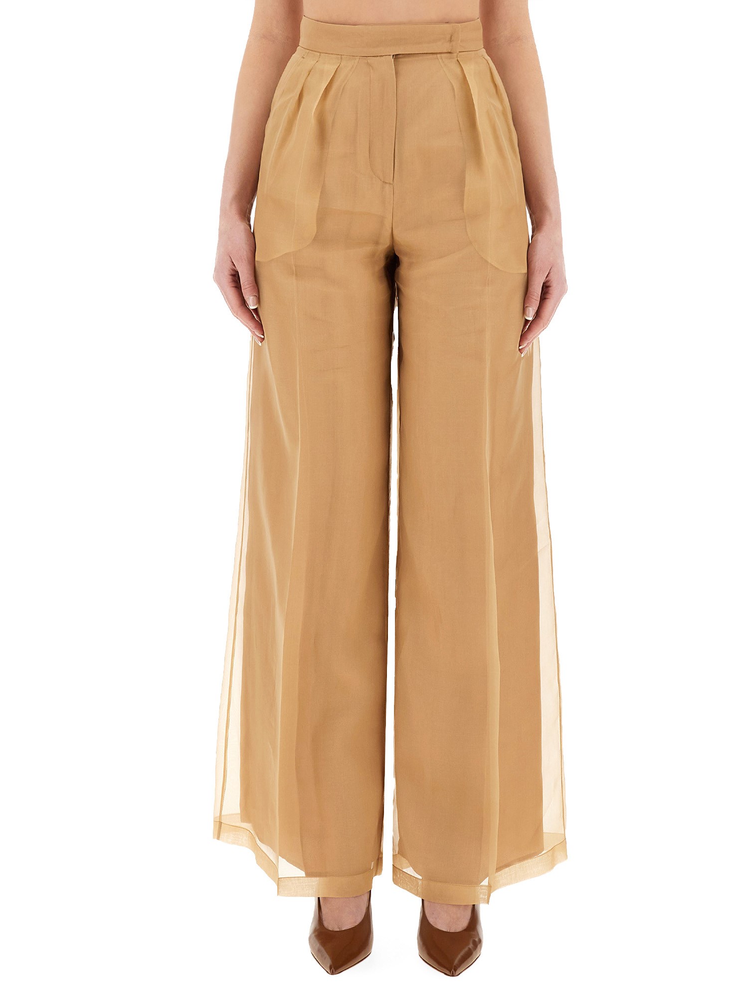 Max Mara Pants "danila" In Beige