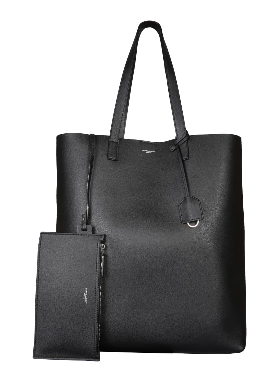 BORSA SHOPPING IN PELLE MARTELLATA 