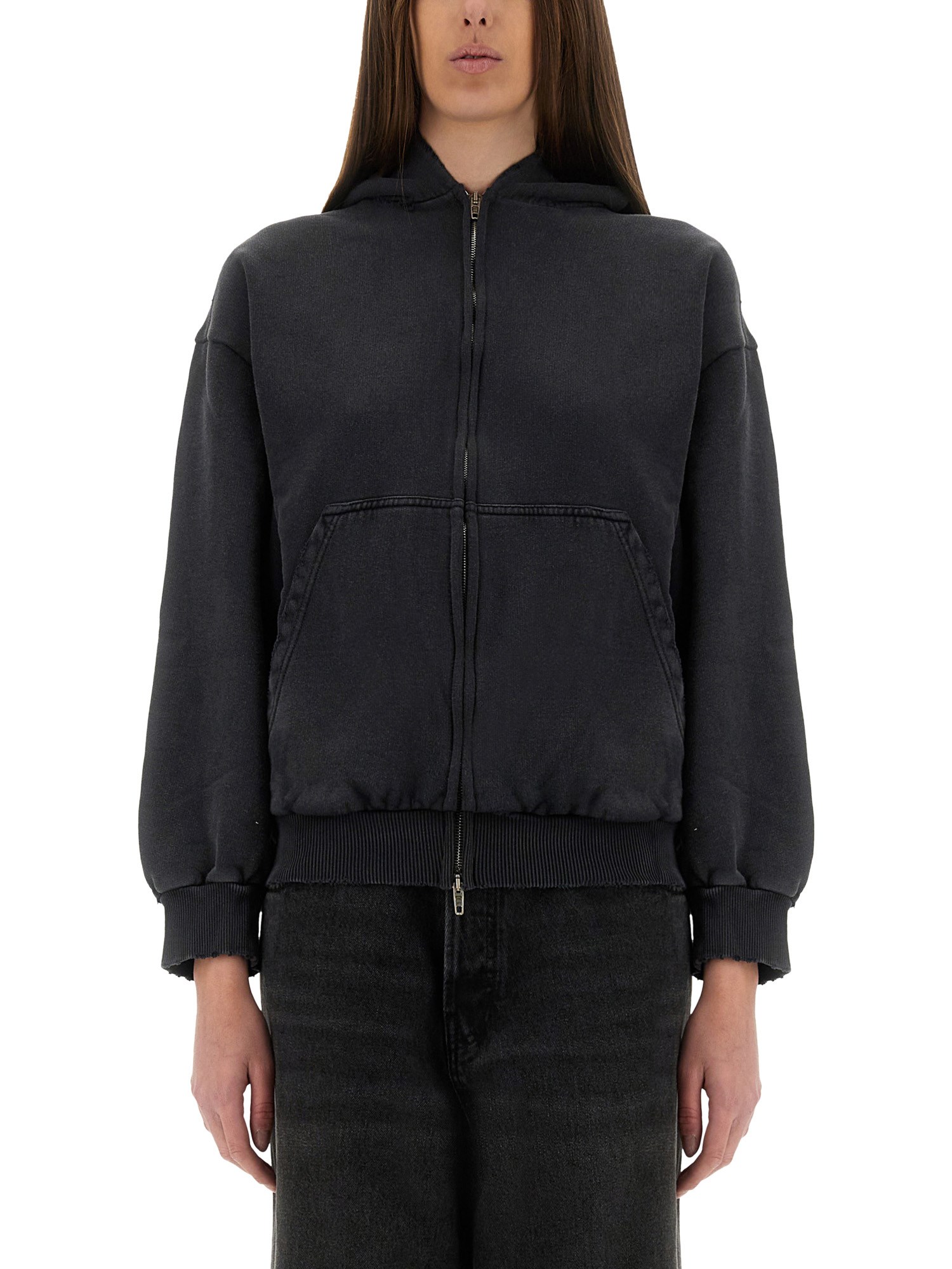 Balenciaga Zip Sweatshirt.