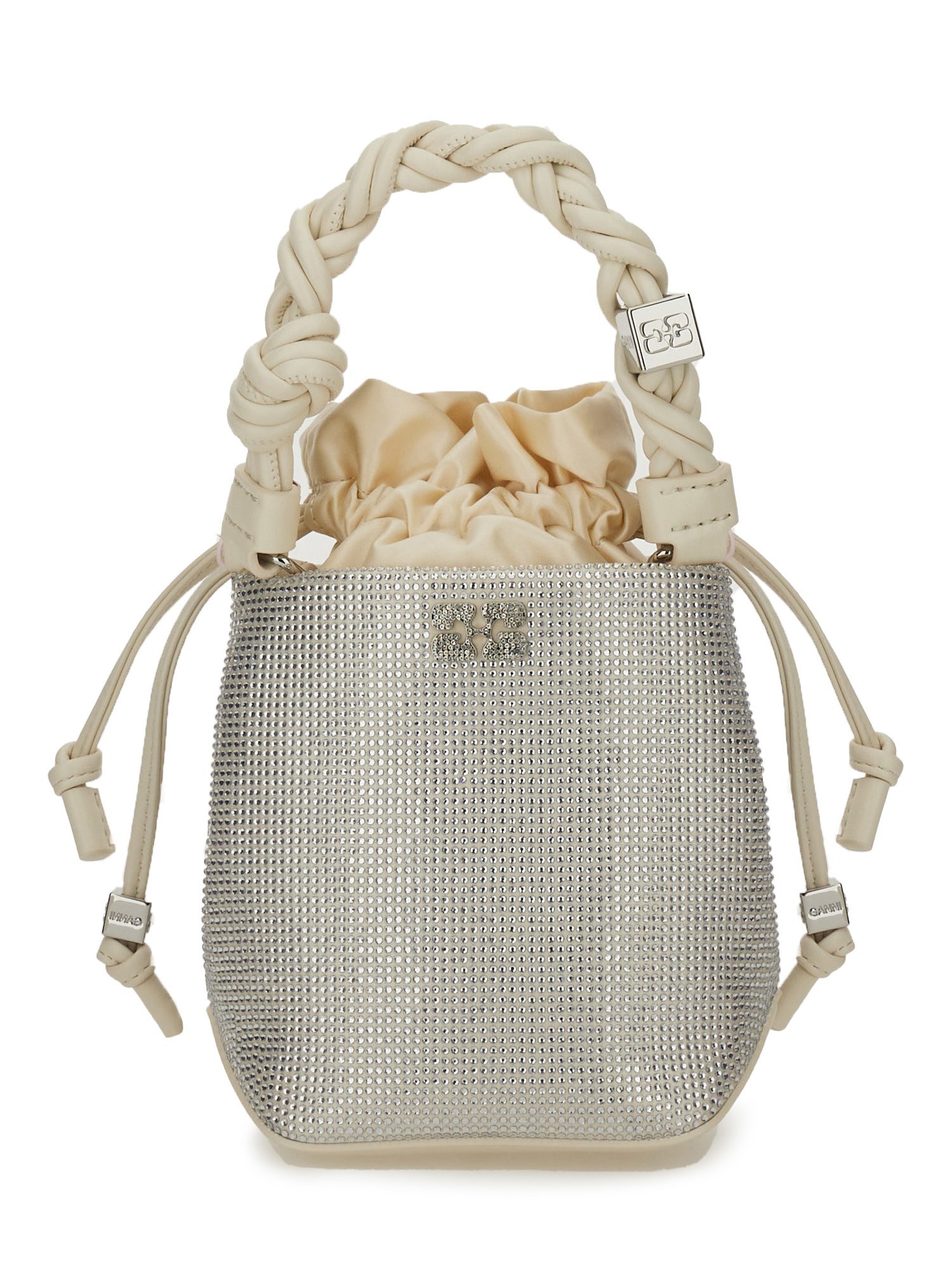 ganni bucket bag "bou" mini