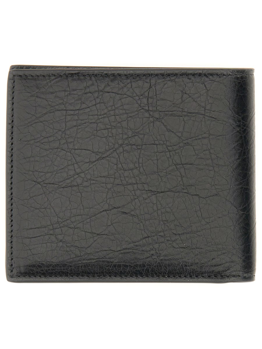 PORTAFOGLIO BI-FOLD IN PELLE