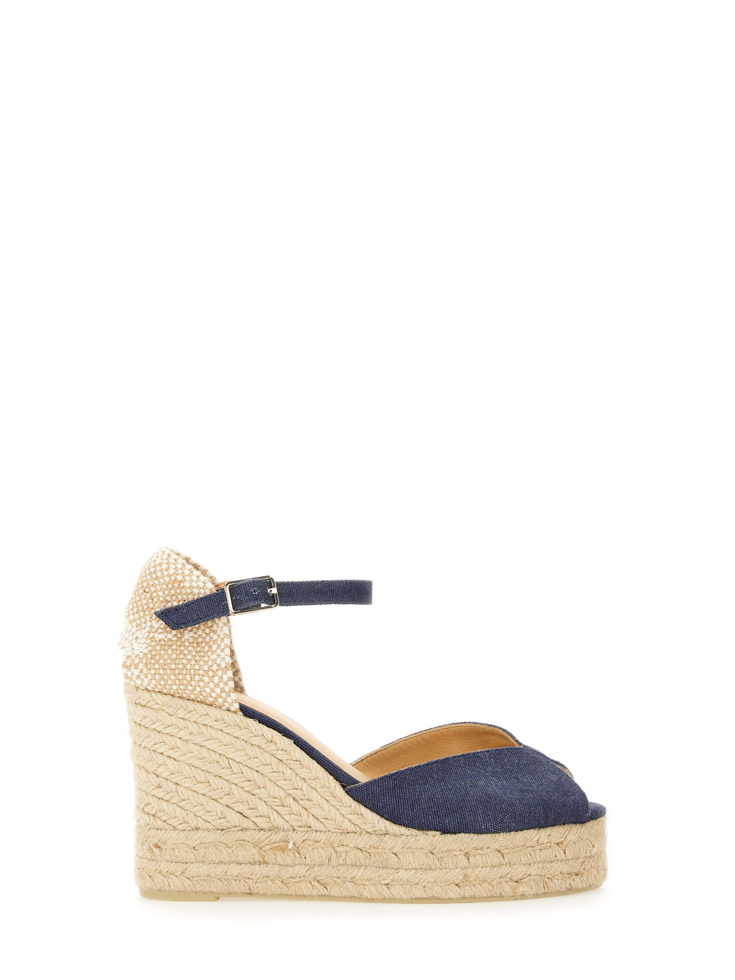 Castaã±er Espadrille White In Blue