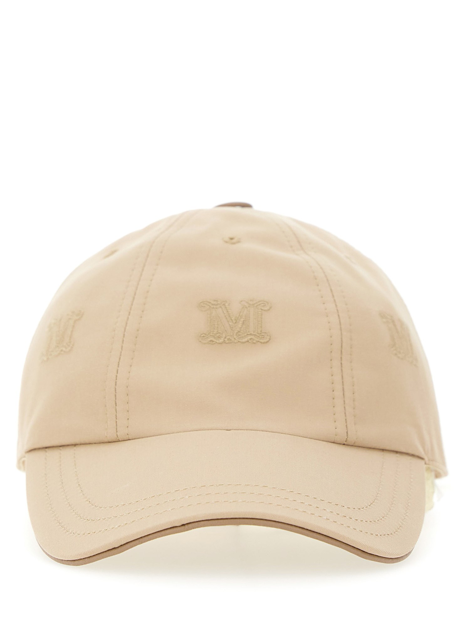 Max Mara "canticle" Baseball Cap In Neutral