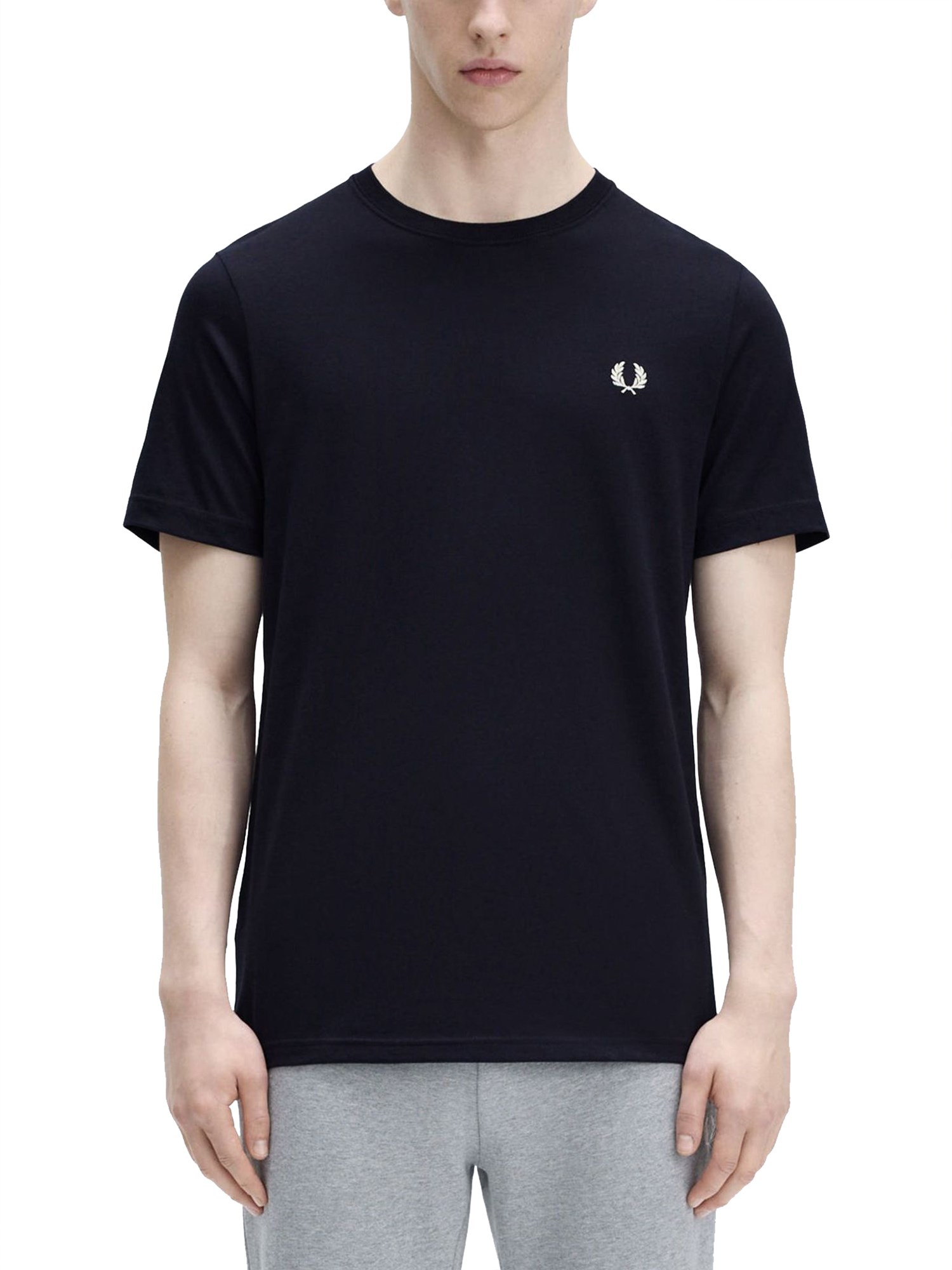 Shop Fred Perry T-shirt With Logo In Blue