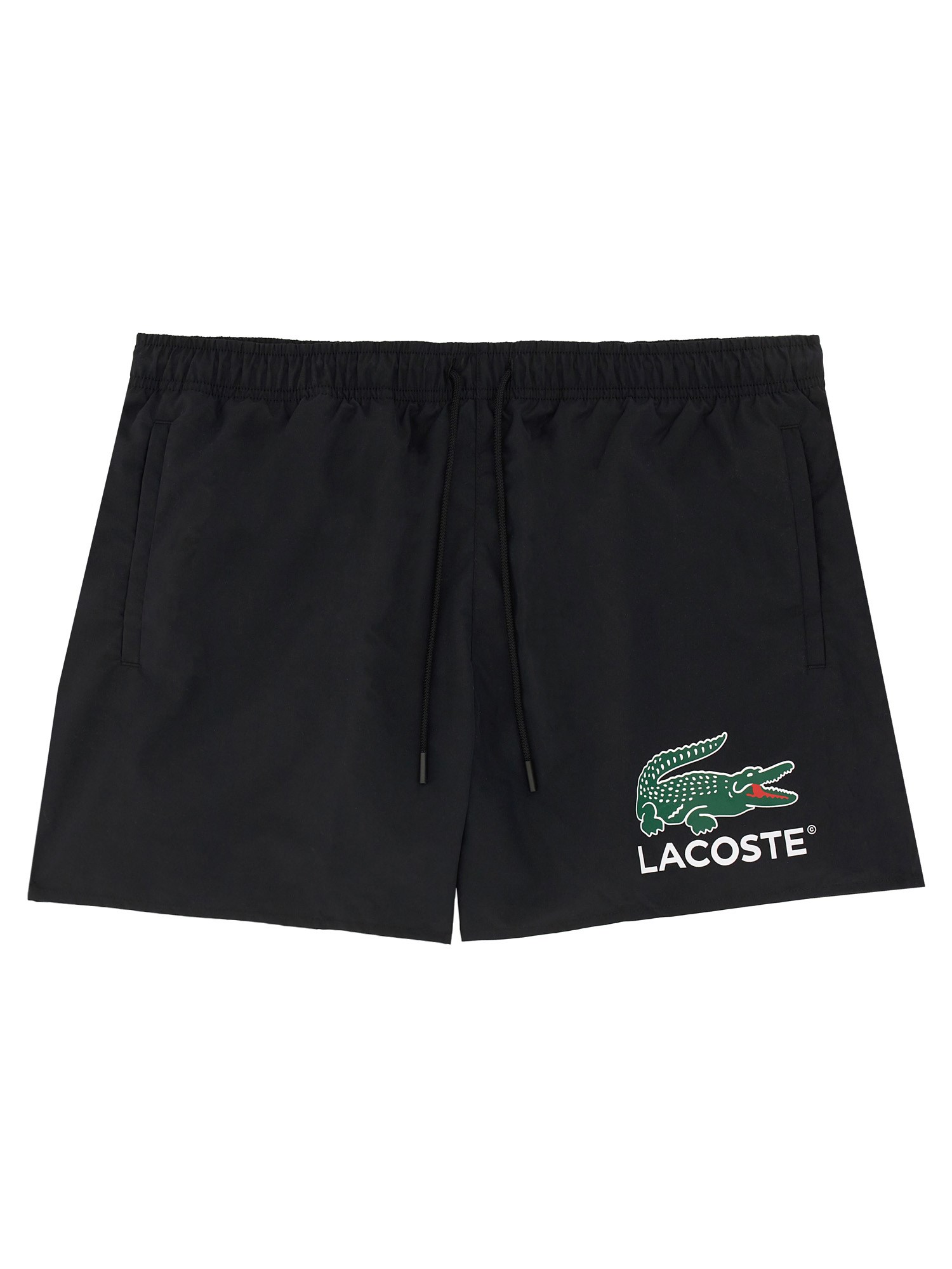 Shop Lacoste Swimsuit In Black