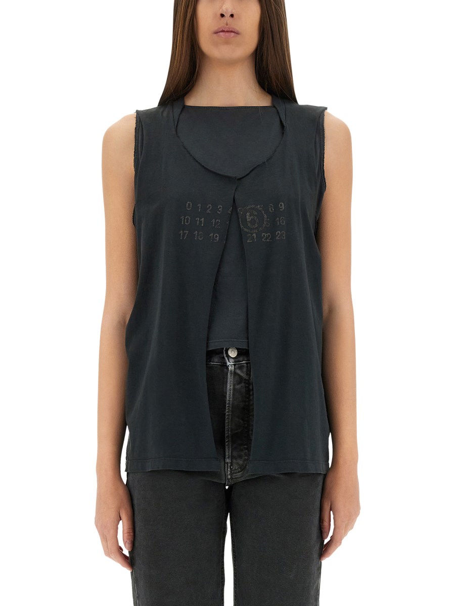GILET CON LOGO