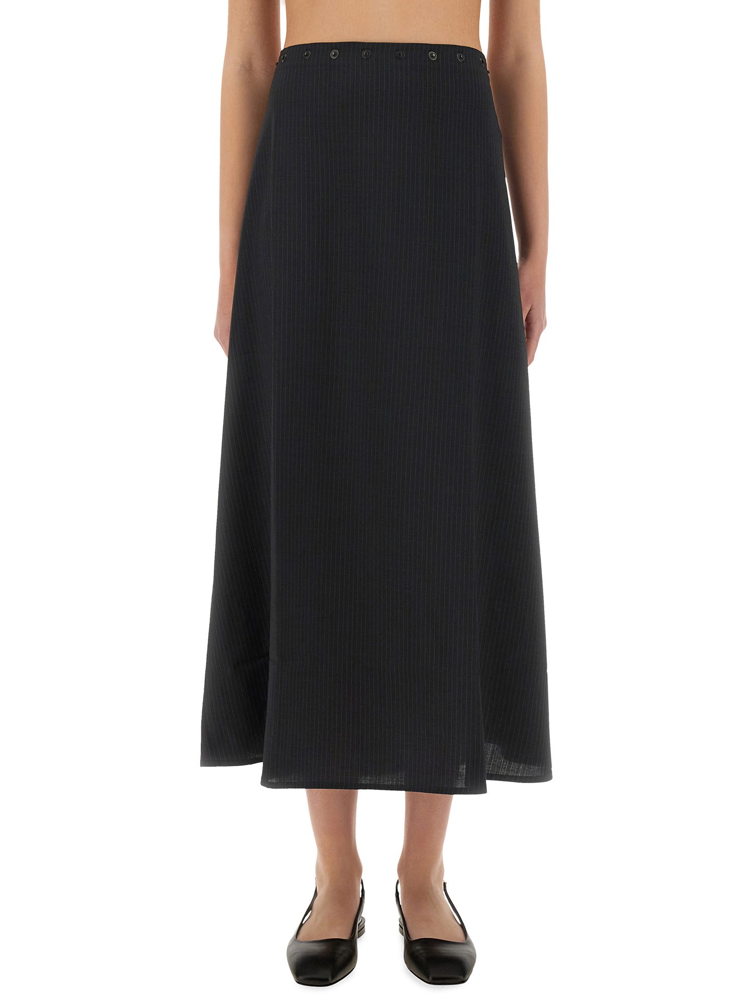 Paloma Wool Pinstripe Maxi Skirt