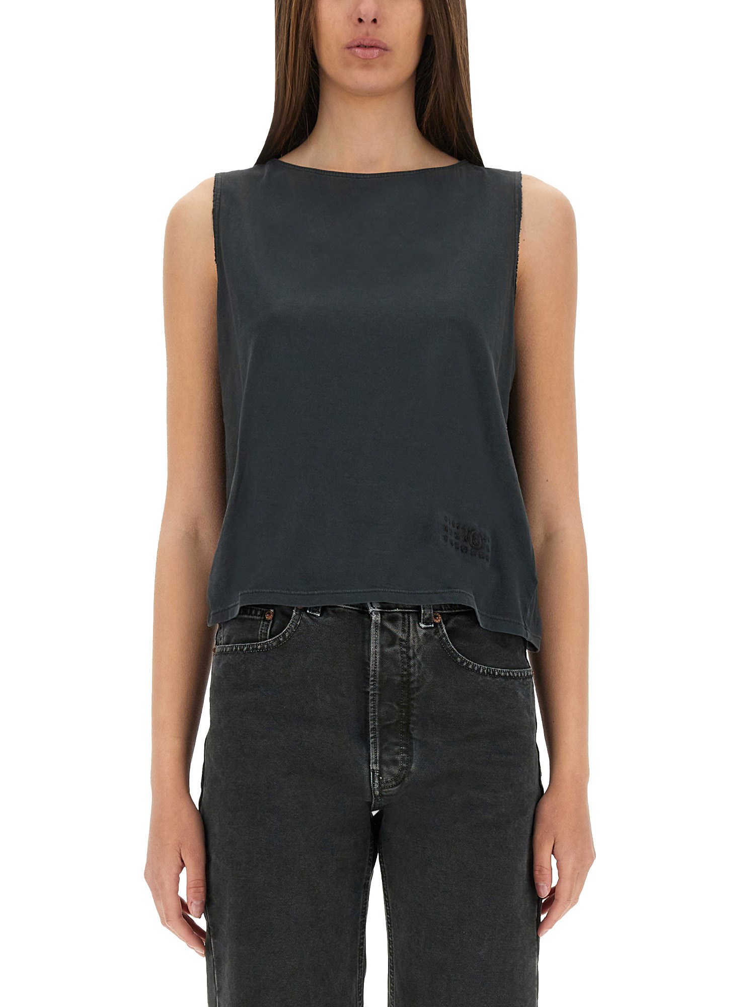 Mm6 Maison Margiela Cotton Tank Top
