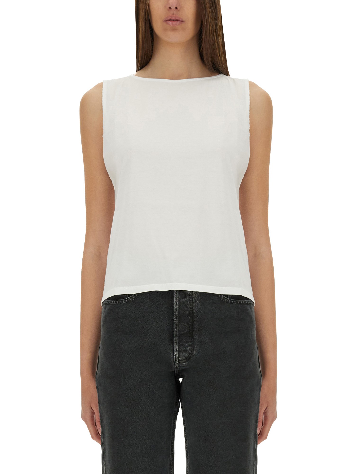 Mm6 Maison Margiela Stretch Jersey Bodysuit