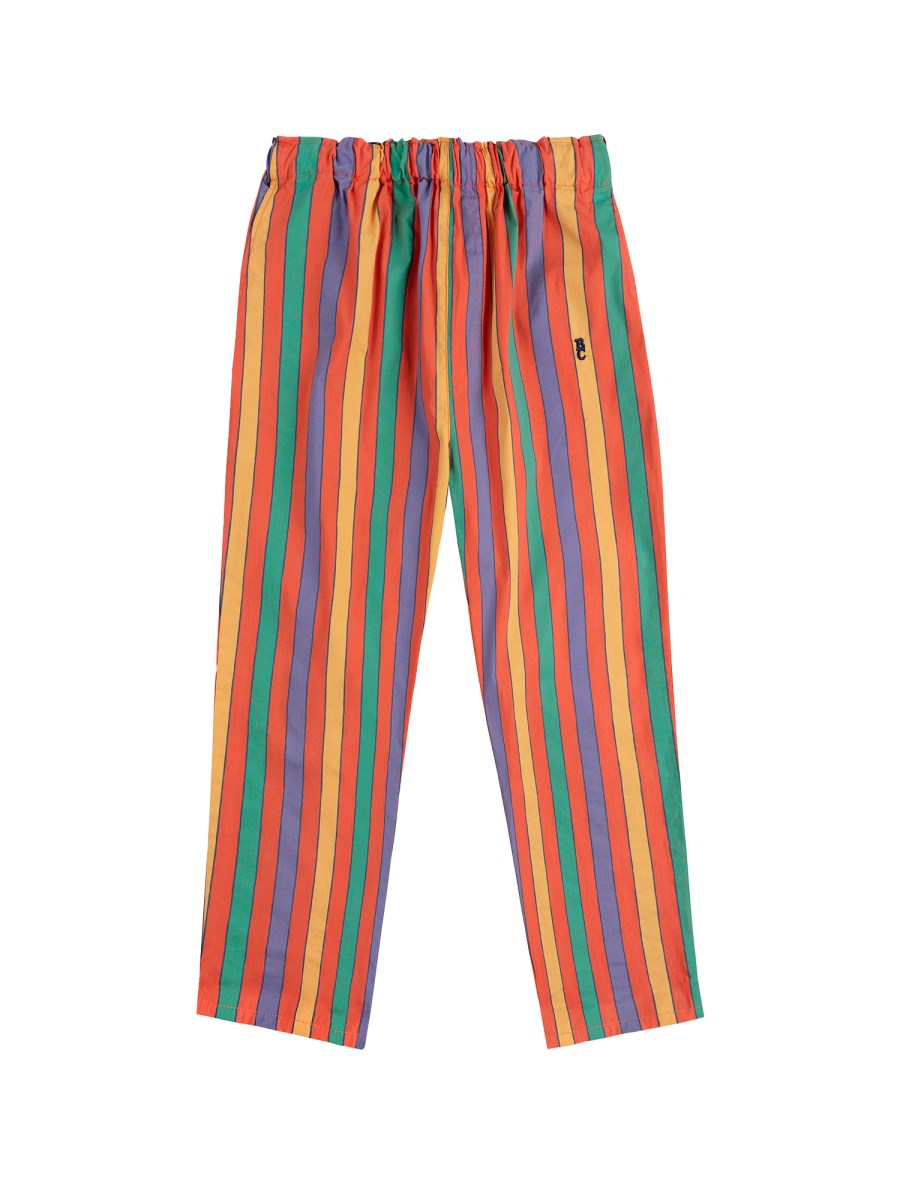 PANTALONE A RIGHE MULTICOLOR