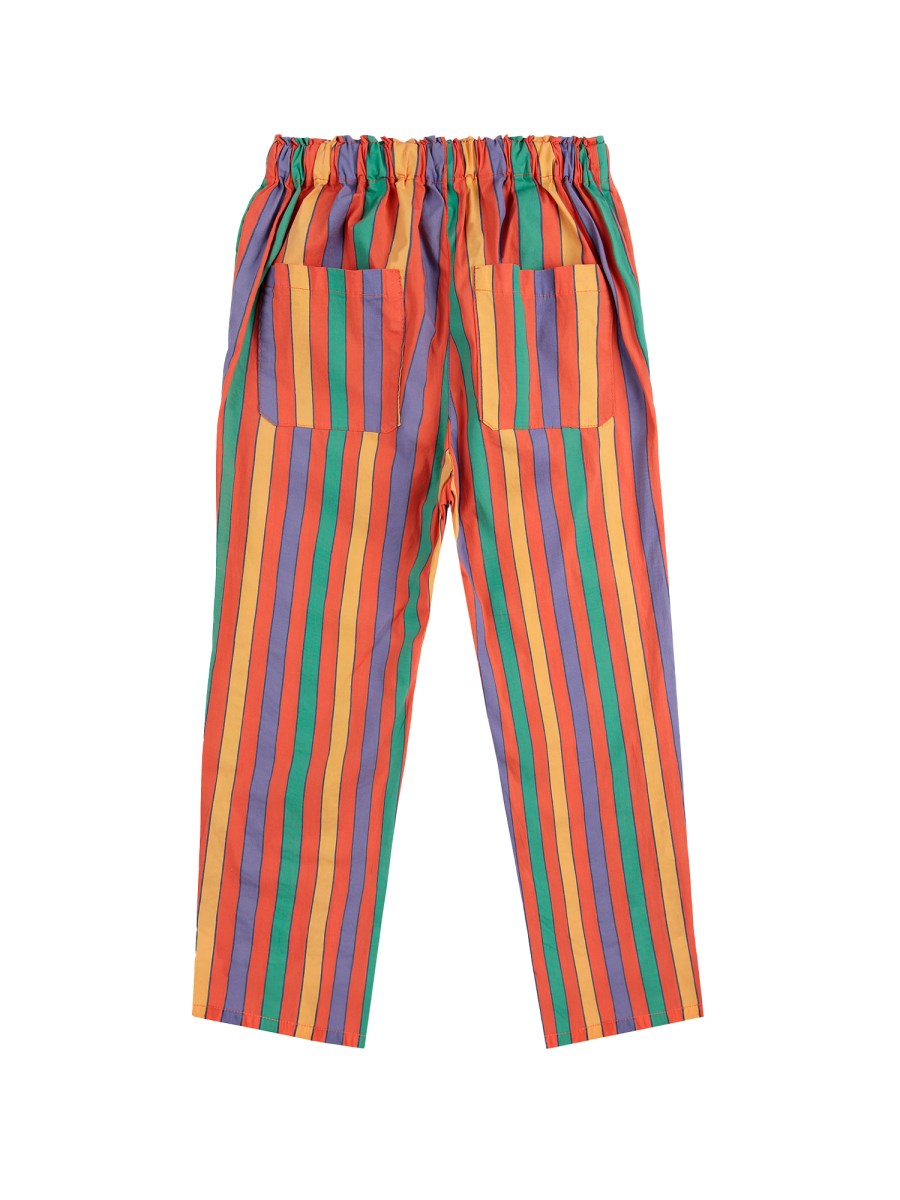 PANTALONE A RIGHE MULTICOLOR