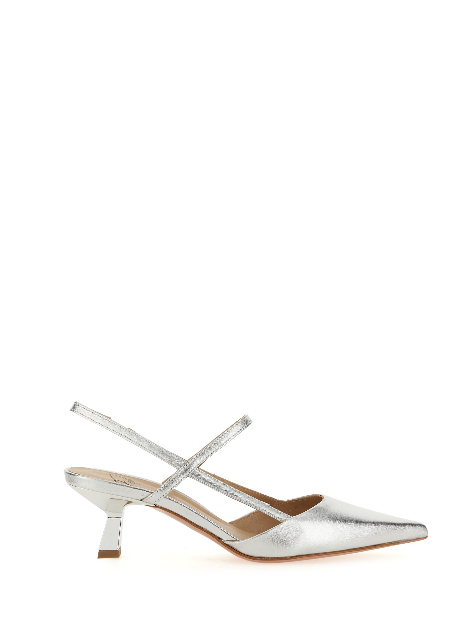 Shop Roberto Festa Sandal "amai" In Silver