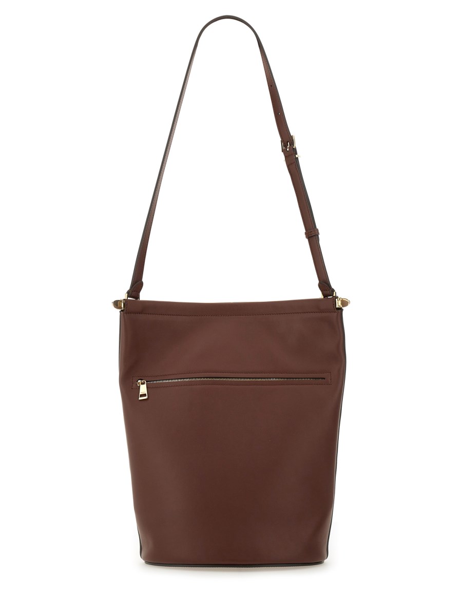 BORSA SECCHIELLO IN PELLE SMALL