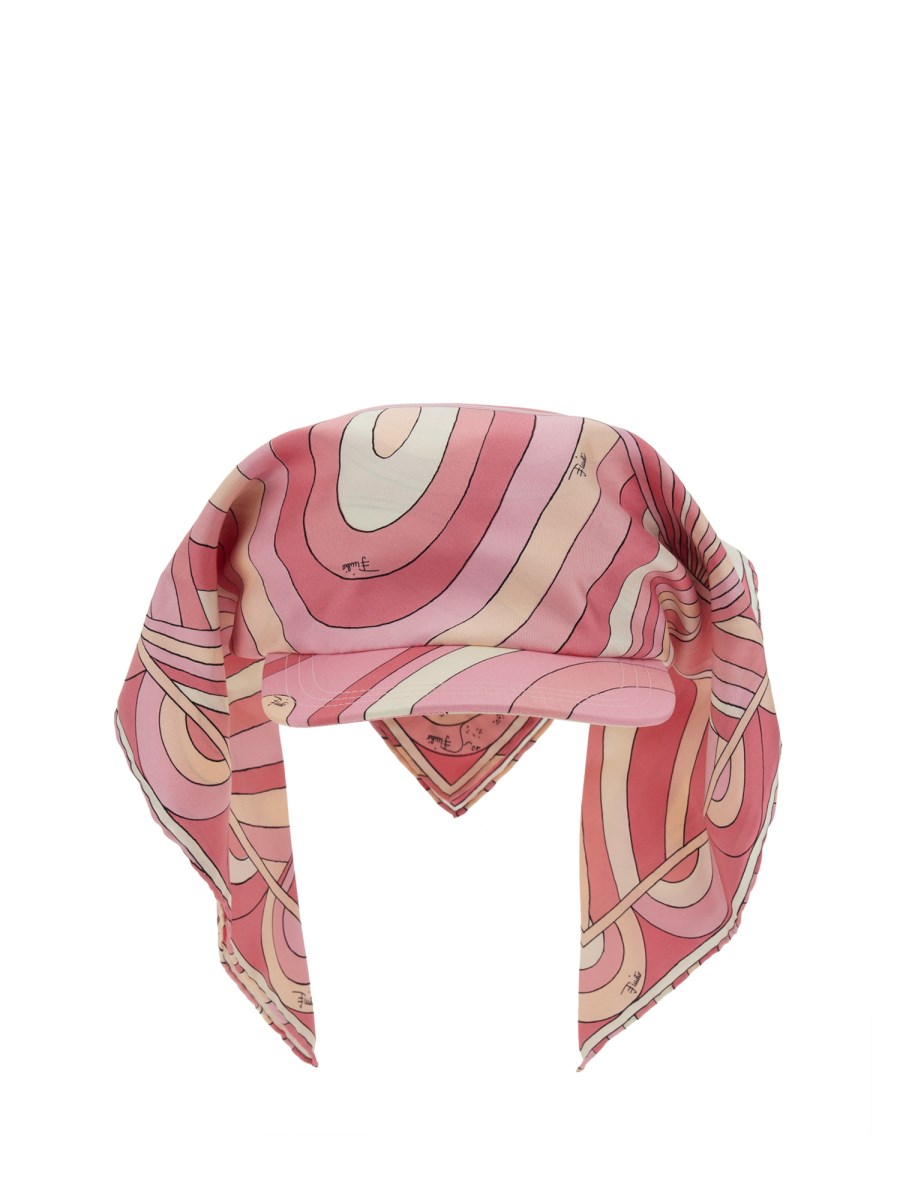 VISIERA CON FOULARD